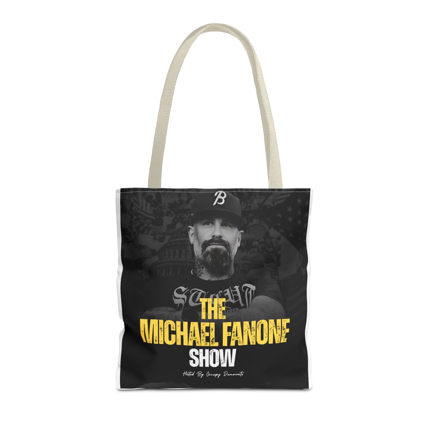 Michael Fanone Show Tote Bag | Stylish Shopping Bag, Gift for Fans, Reusable Grocery Tote, Lightweight Carryall, Unique Merchandise