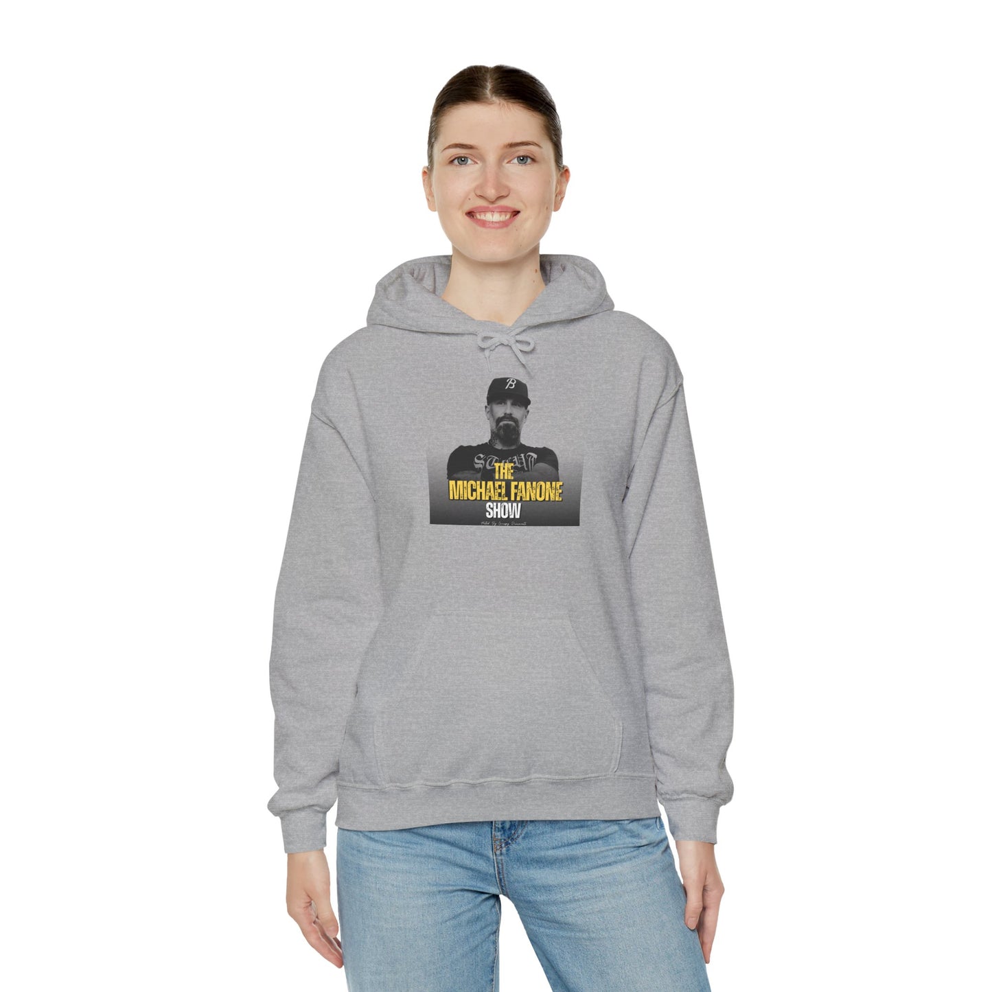Michael Fanone Show Hoodie, Unisex Heavy Blend Sweatshirt, Cozy Gift for Fans, Comfortable Casual Wear, Perfect for Shows, Events