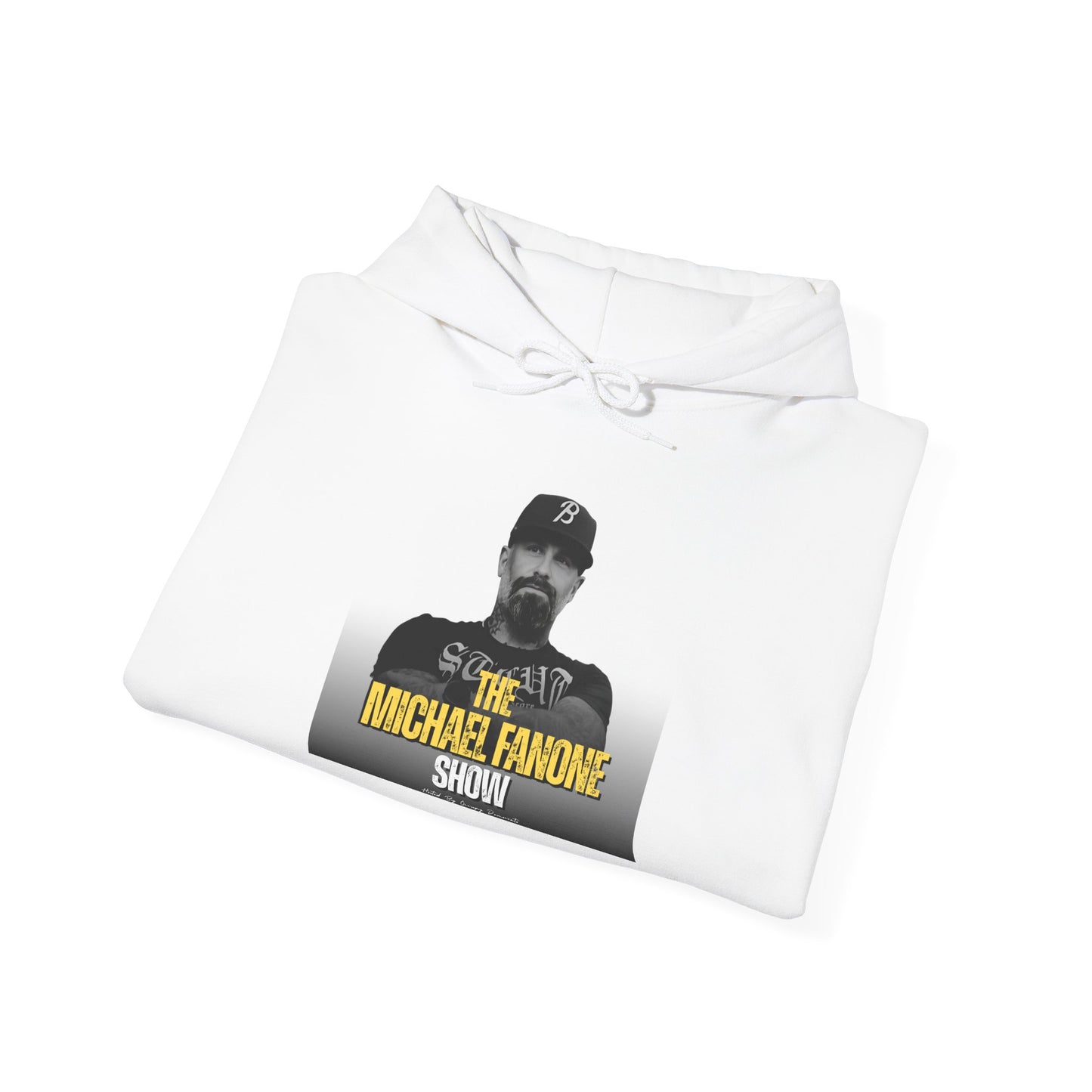 Michael Fanone Show Hoodie, Unisex Heavy Blend Sweatshirt, Cozy Gift for Fans, Comfortable Casual Wear, Perfect for Shows, Events