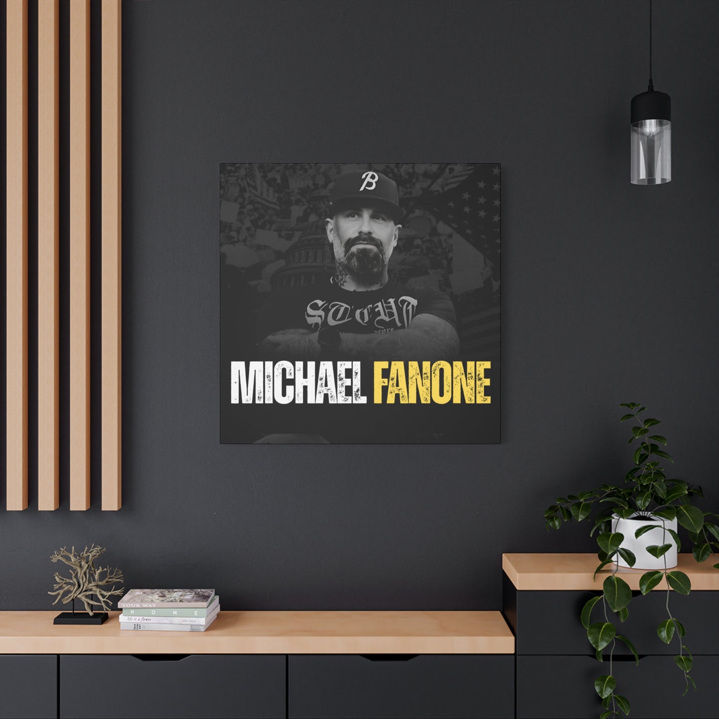 Michael Fanone Show Matte Canvas | Stretched Gallery Wrap (20+ Sizes)