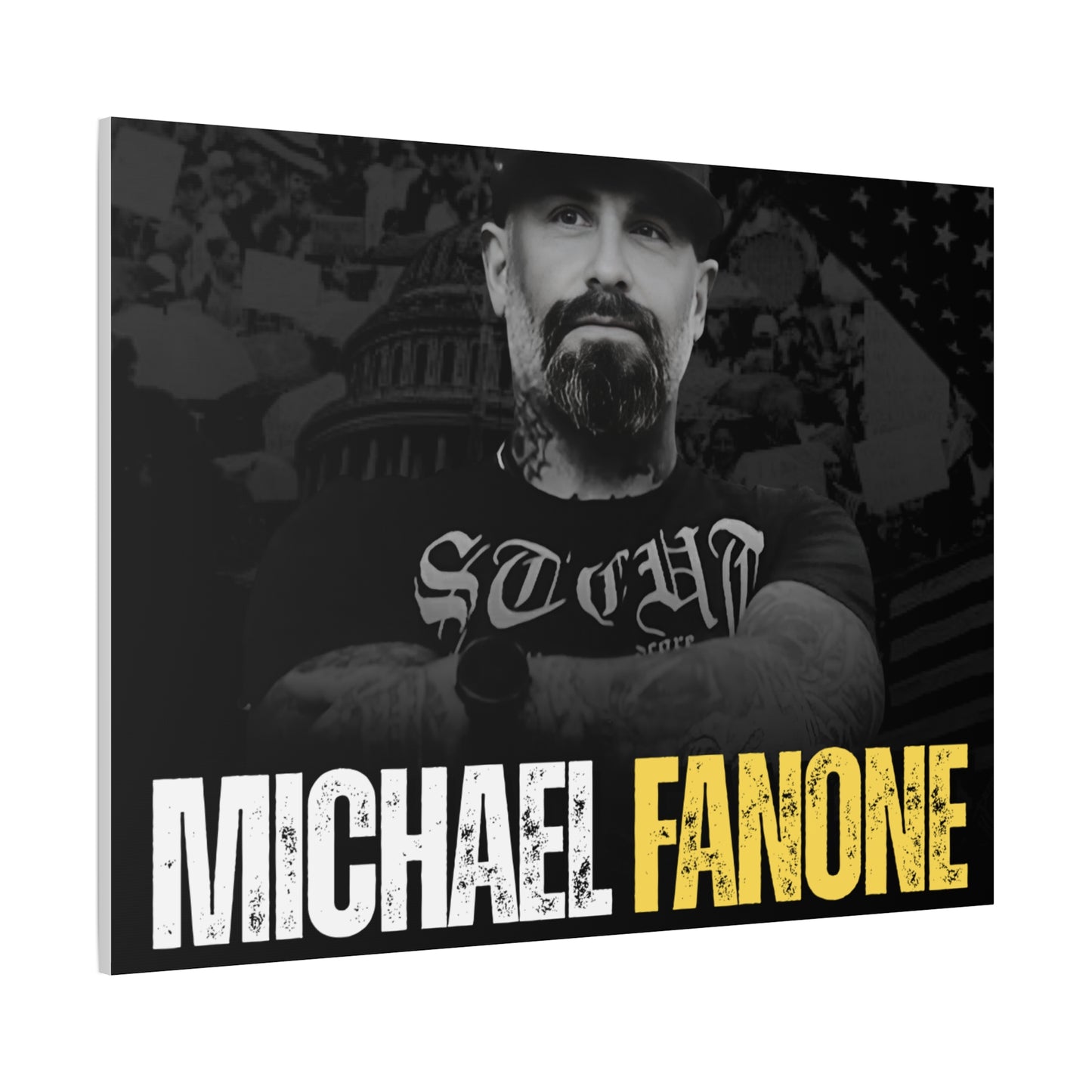 Michael Fanone Canvas Wall Art, Stretched Canvas Prints