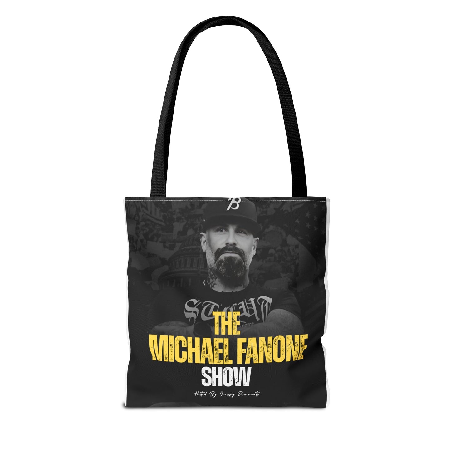 Michael Fanone Show Tote Bag | Stylish Shopping Bag, Gift for Fans, Reusable Grocery Tote, Lightweight Carryall, Unique Merchandise