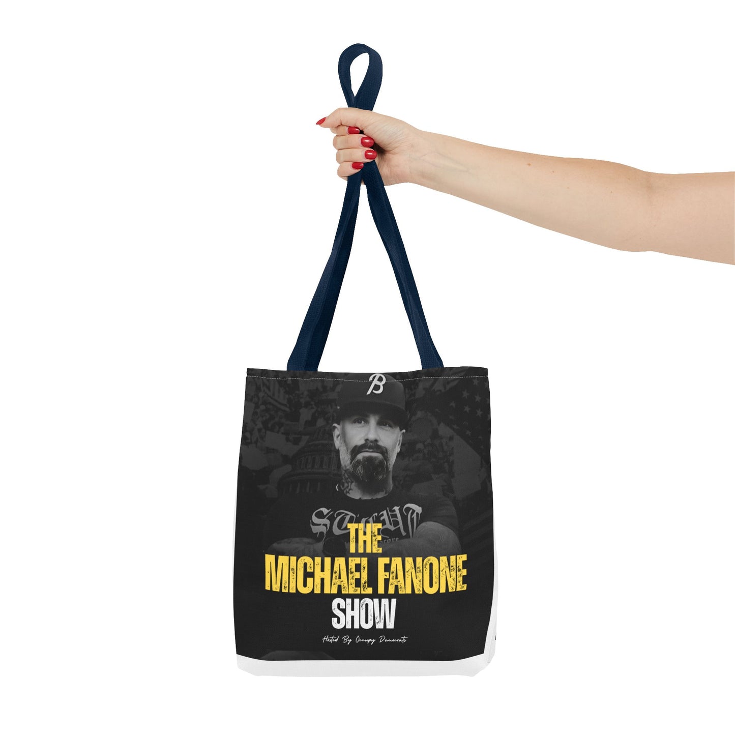 Michael Fanone Show Tote Bag | Stylish Shopping Bag, Gift for Fans, Reusable Grocery Tote, Lightweight Carryall, Unique Merchandise
