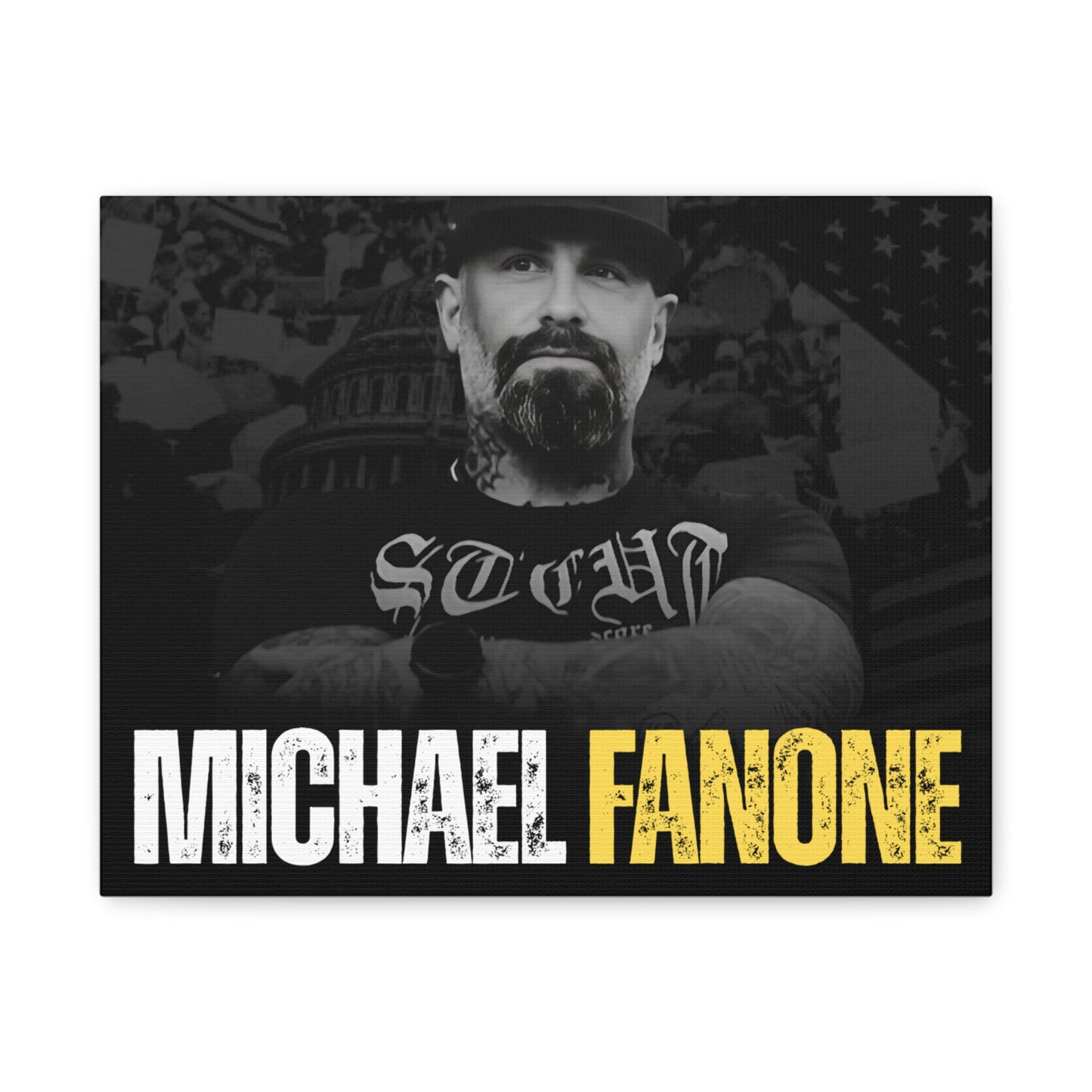 Michael Fanone Canvas Wall Art, Stretched Canvas Prints