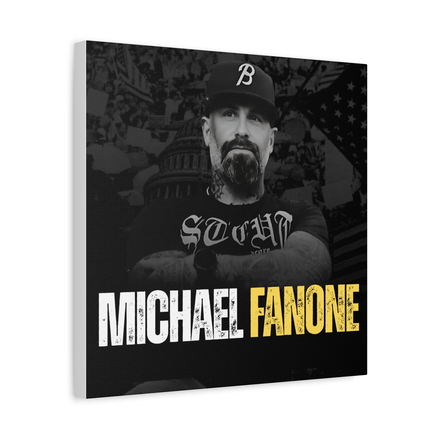 Michael Fanone Canvas Wall Art, Stretched Canvas Prints