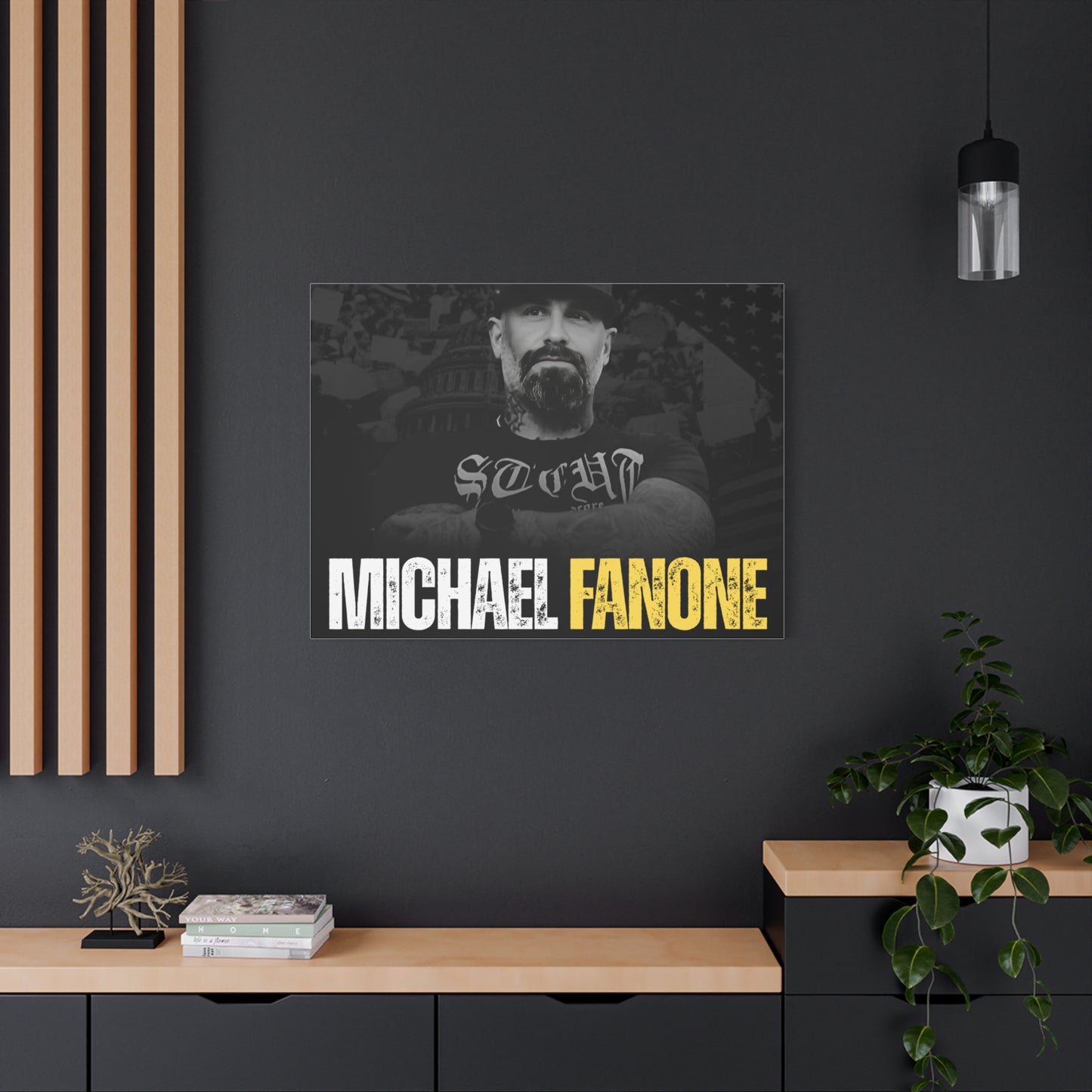 Michael Fanone Canvas Wall Art, Stretched Canvas Prints