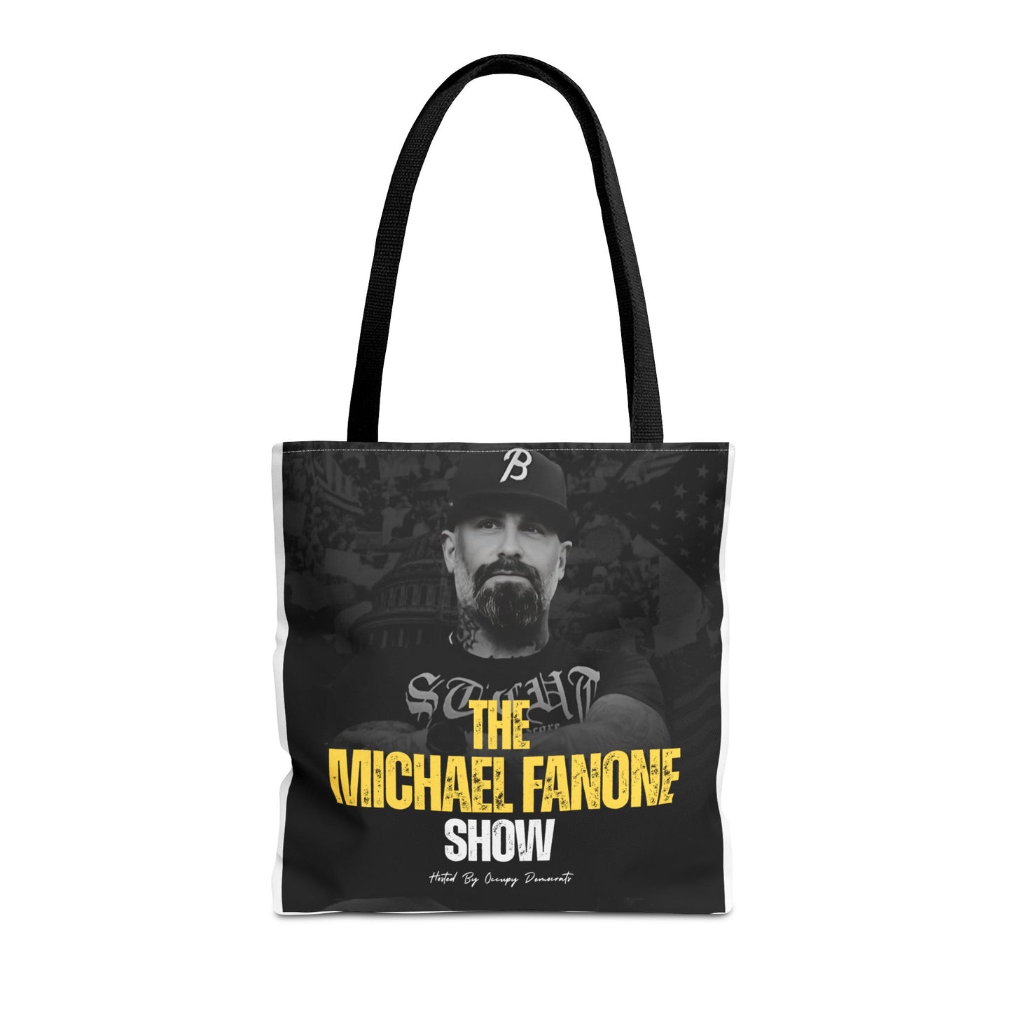 Michael Fanone Show Tote Bag | Stylish Shopping Bag, Gift for Fans, Reusable Grocery Tote, Lightweight Carryall, Unique Merchandise