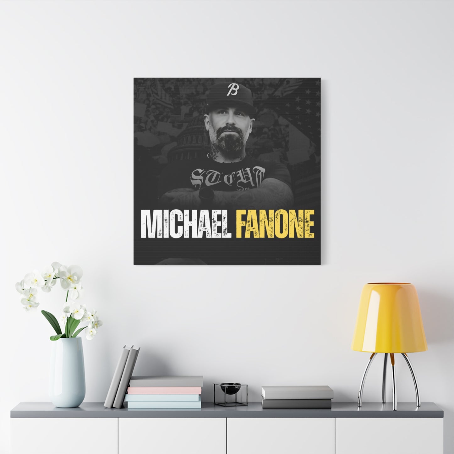 Michael Fanone Canvas Wall Art, Stretched Canvas Prints