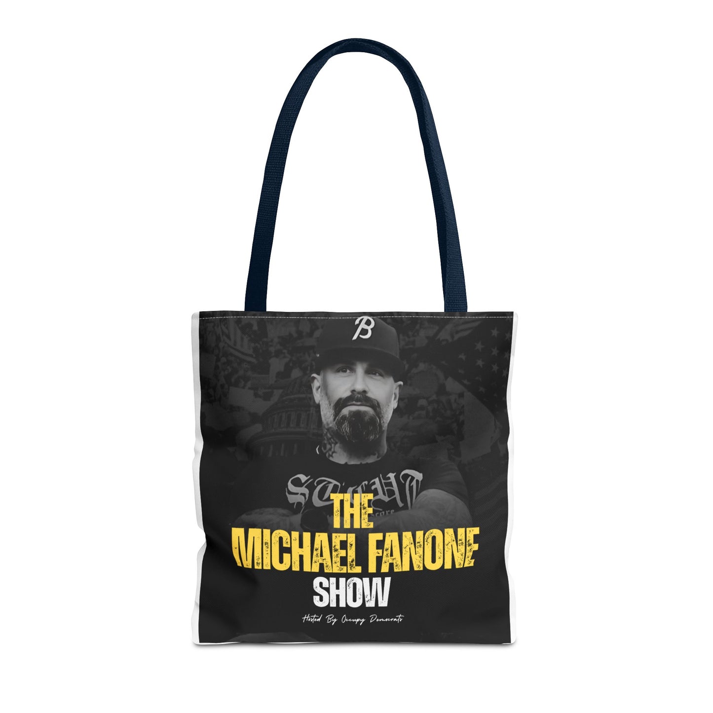 Michael Fanone Show Tote Bag | Stylish Shopping Bag, Gift for Fans, Reusable Grocery Tote, Lightweight Carryall, Unique Merchandise