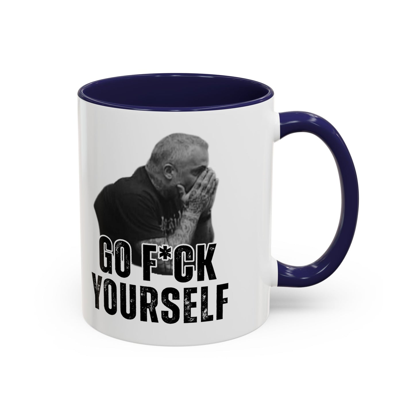 “Go F*ck Yourself” Michael Fanone Accent Coffee Mug (11oz, 15oz)**