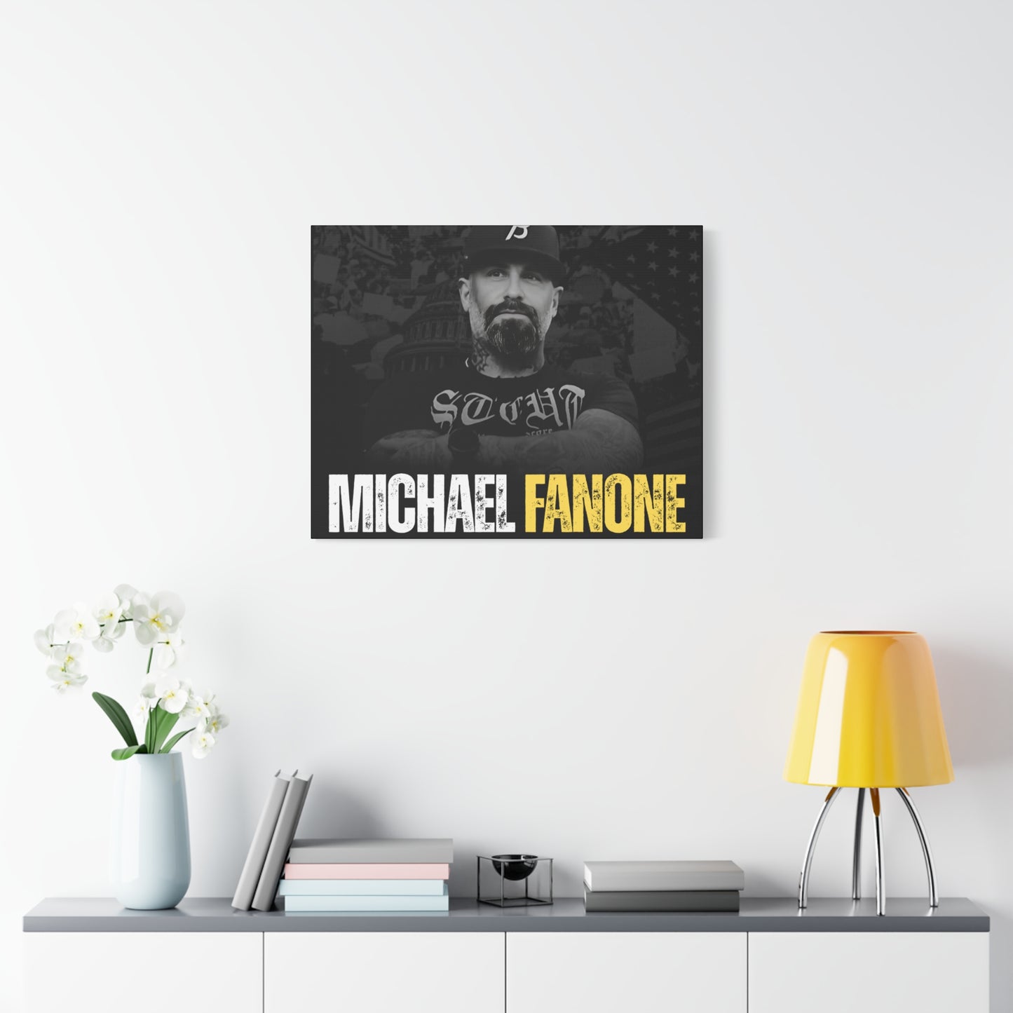 Michael Fanone Show Matte Canvas | Stretched Gallery Wrap (20+ Sizes)