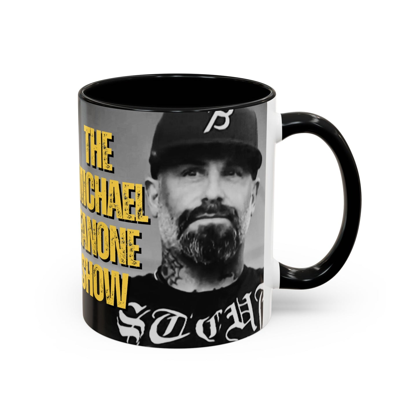 “Josh Hawley Ran Like a B**ch” Two-Tone Mug | Michael Fanone One-Liners