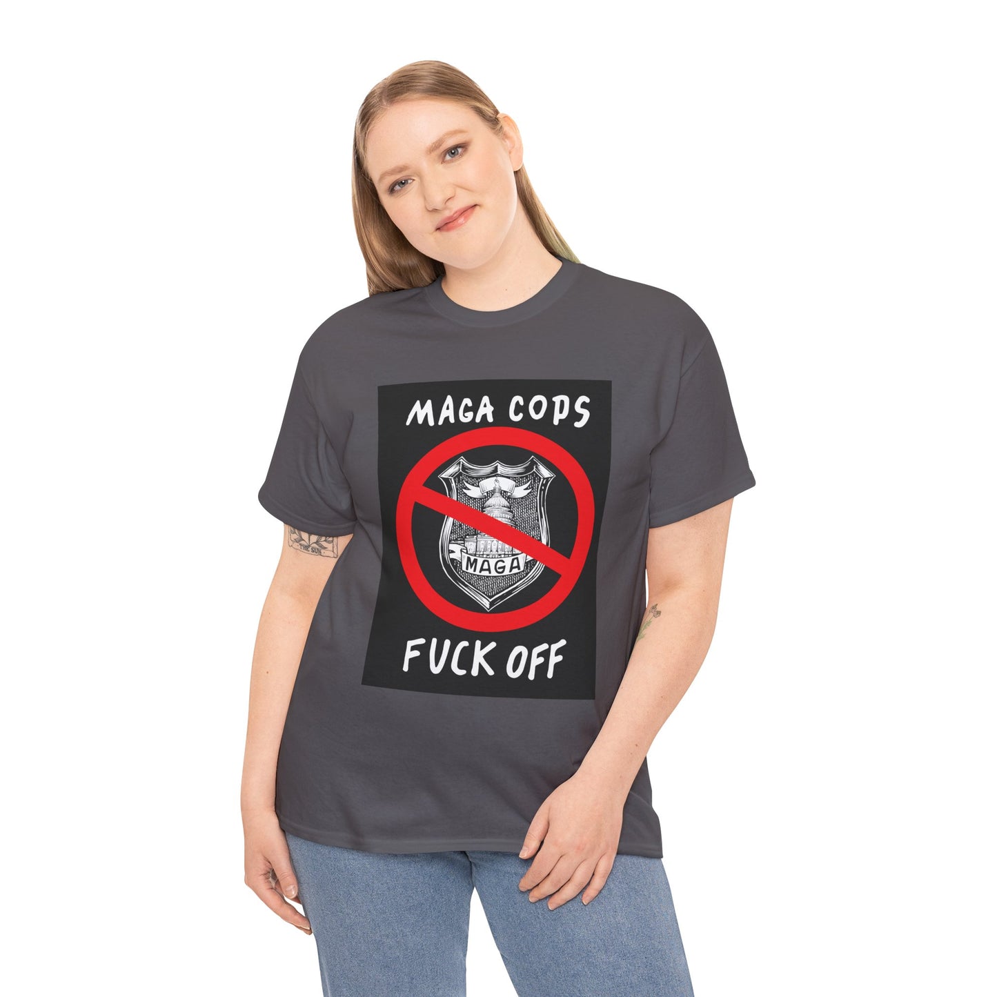 MAGA Cops Protest T-Shirt