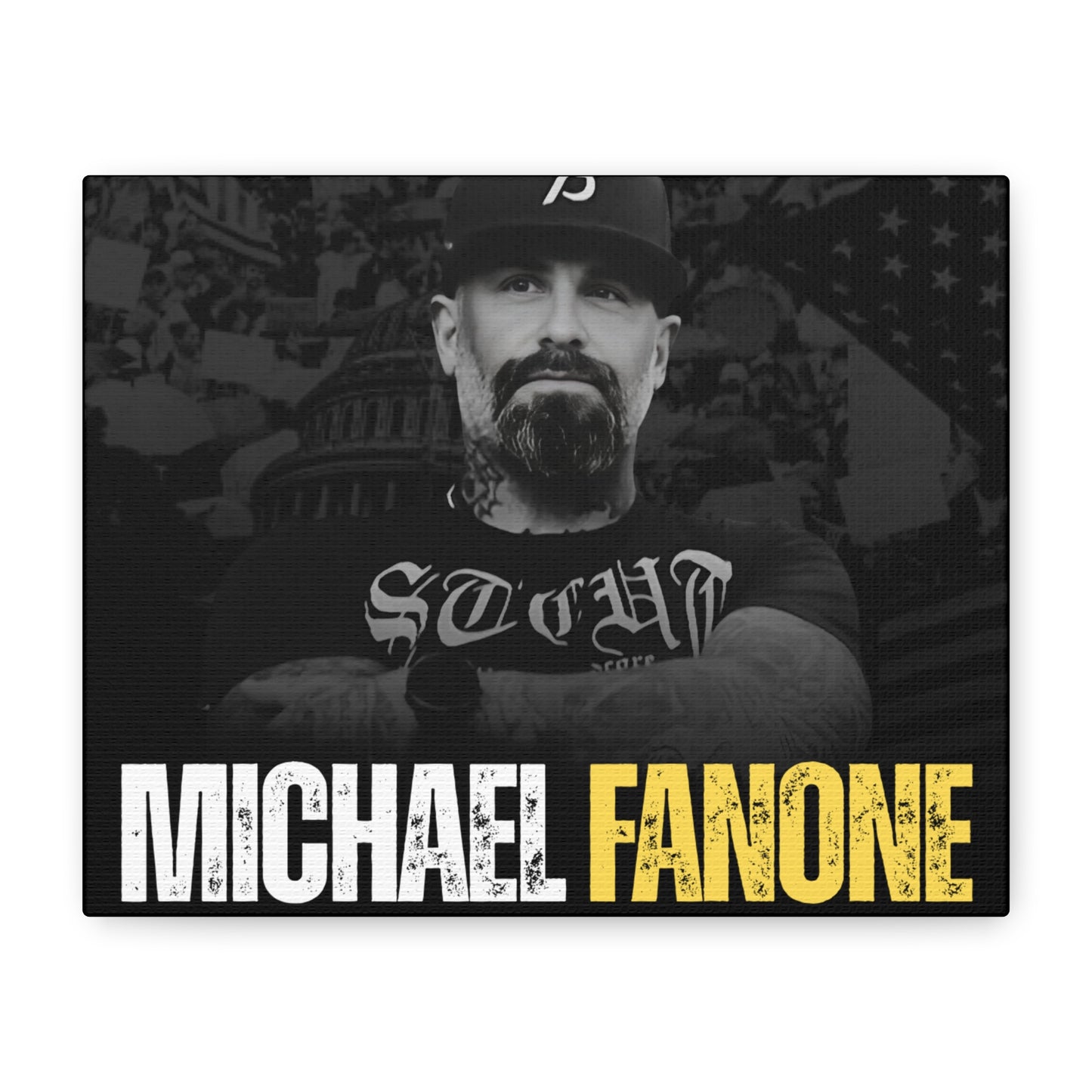 Michael Fanone Show Matte Canvas | Stretched Gallery Wrap (20+ Sizes)