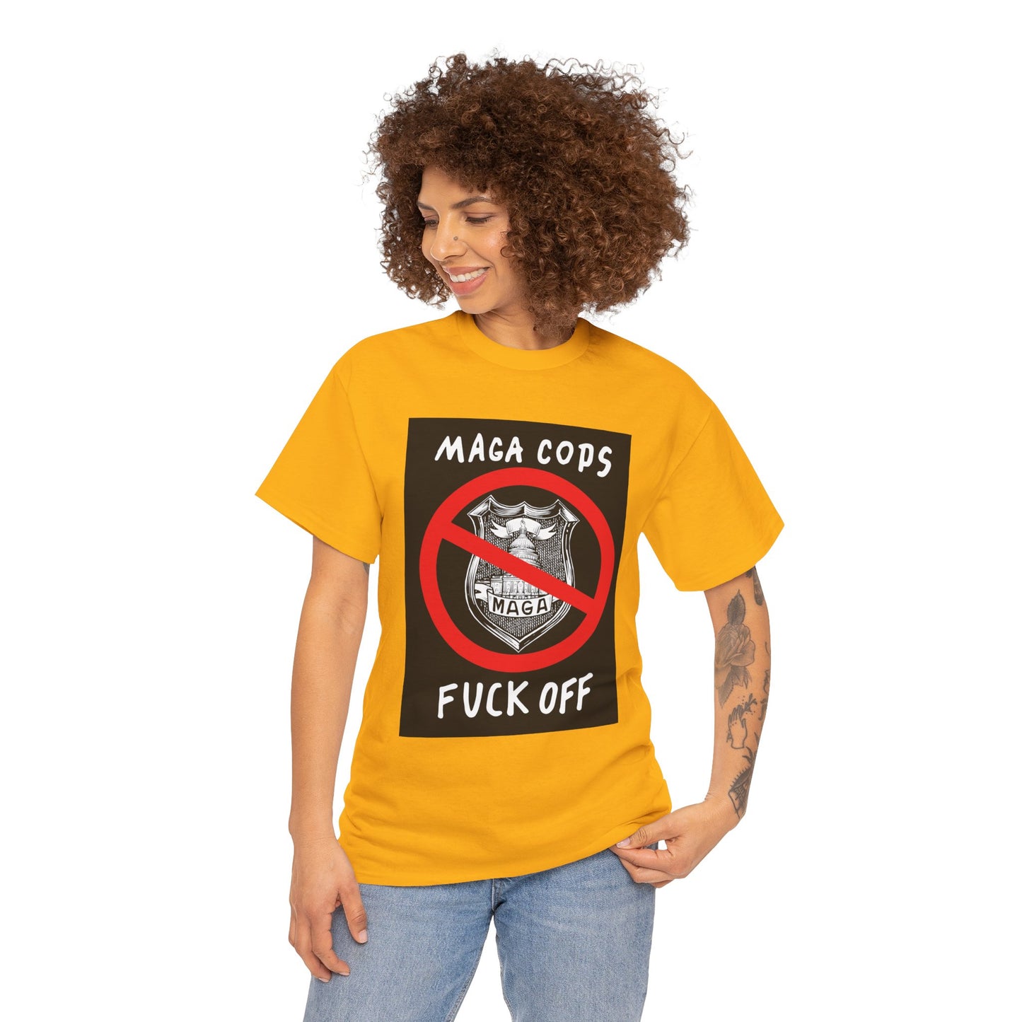 MAGA Cops Protest T-Shirt