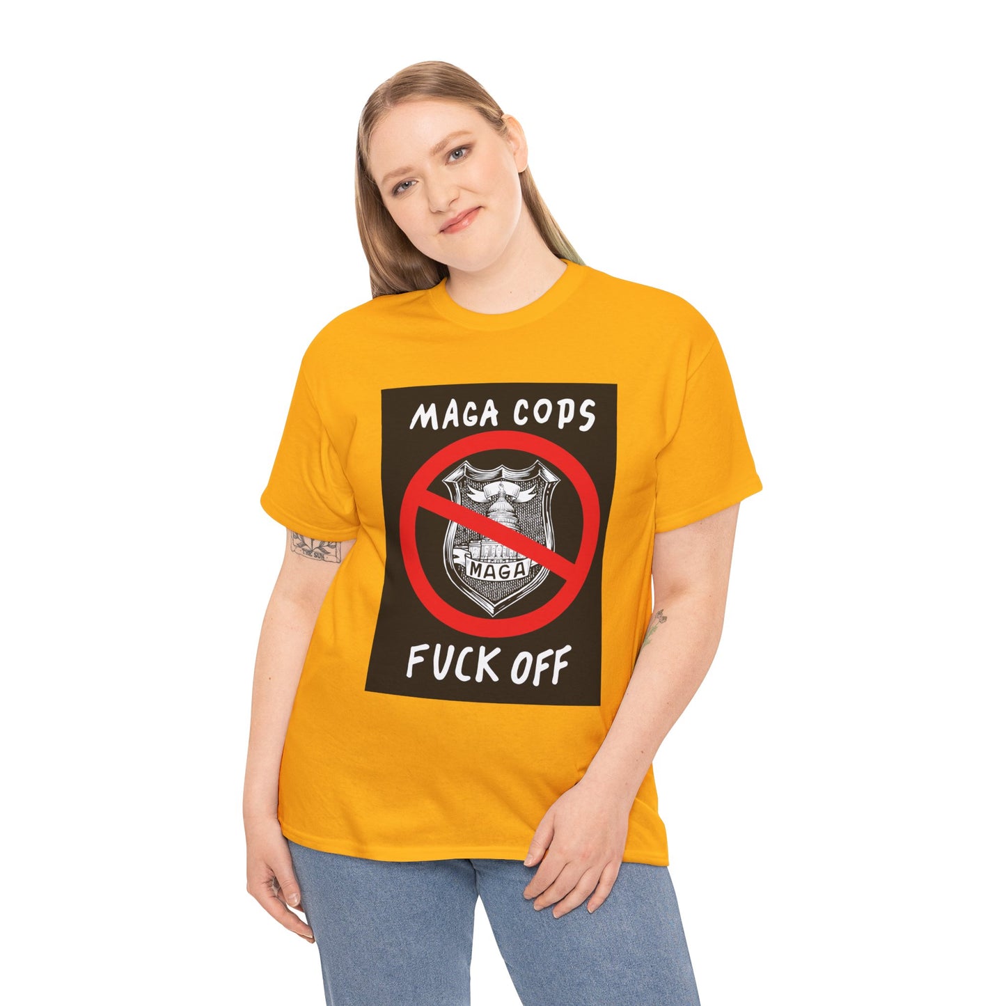 MAGA Cops Protest T-Shirt