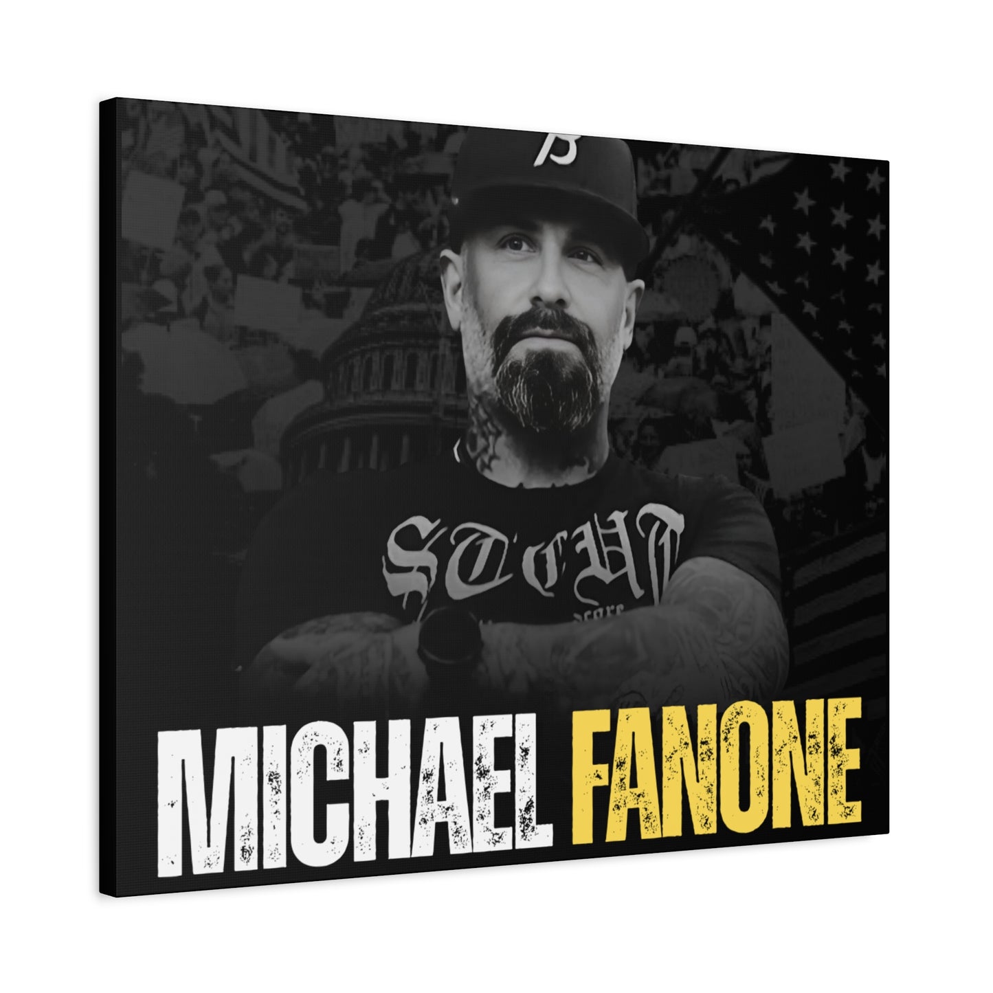 Michael Fanone Show Matte Canvas | Stretched Gallery Wrap (20+ Sizes)