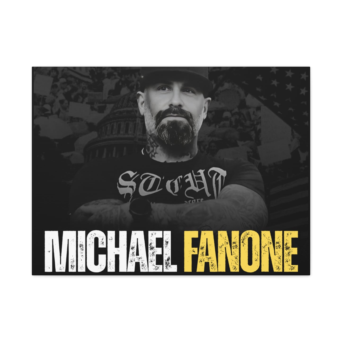 Michael Fanone Show Matte Canvas | Stretched Gallery Wrap (20+ Sizes)