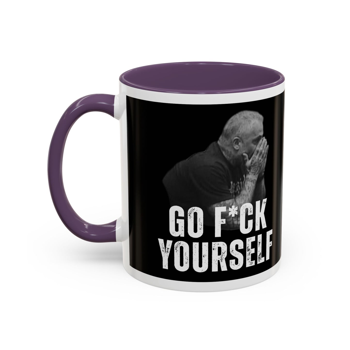 “Go F*ck Yourself” Michael Fanone Accent Coffee Mug (11oz, 15oz)**