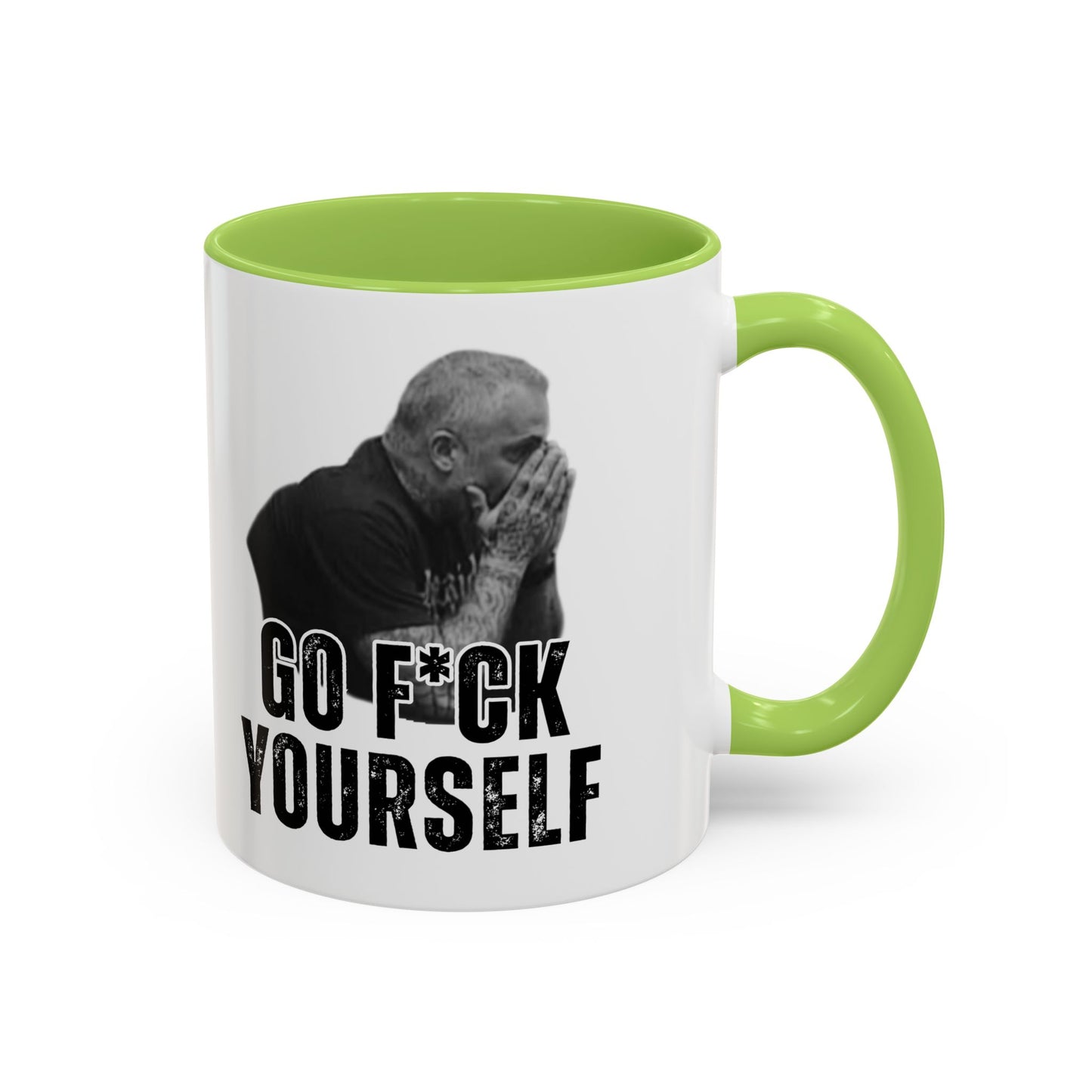 “Go F*ck Yourself” Michael Fanone Accent Coffee Mug (11oz, 15oz)**