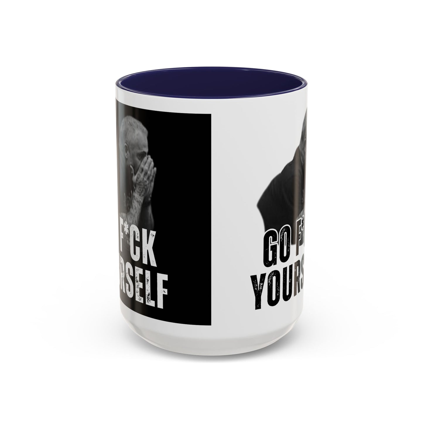 “Go F*ck Yourself” Michael Fanone Accent Coffee Mug (11oz, 15oz)**