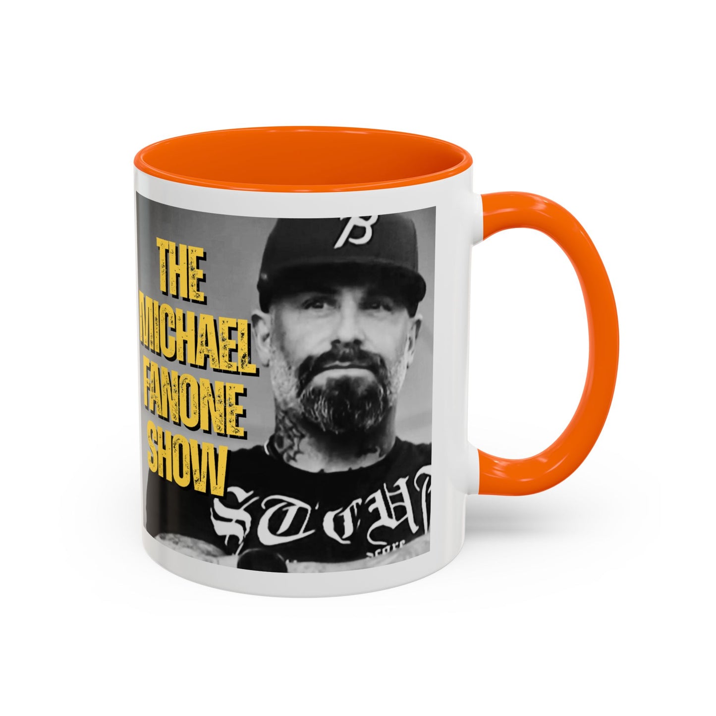 “History Will Take a Sh*t on Mike Pence’s Head” Accent Mug | Michael Fanone One-Liners