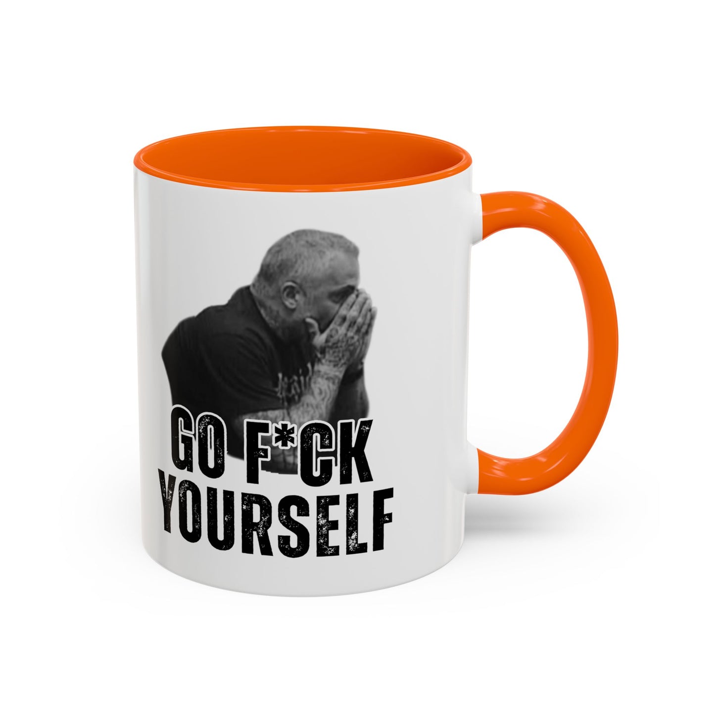 “Go F*ck Yourself” Michael Fanone Accent Coffee Mug (11oz, 15oz)**
