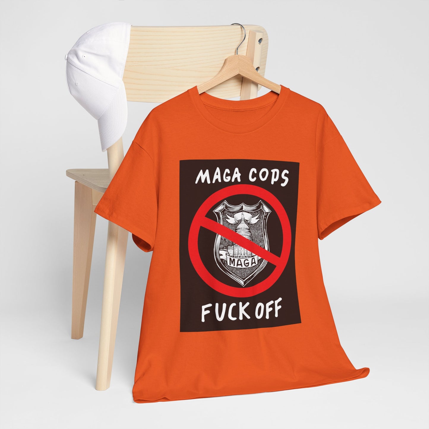 MAGA Cops Protest T-Shirt