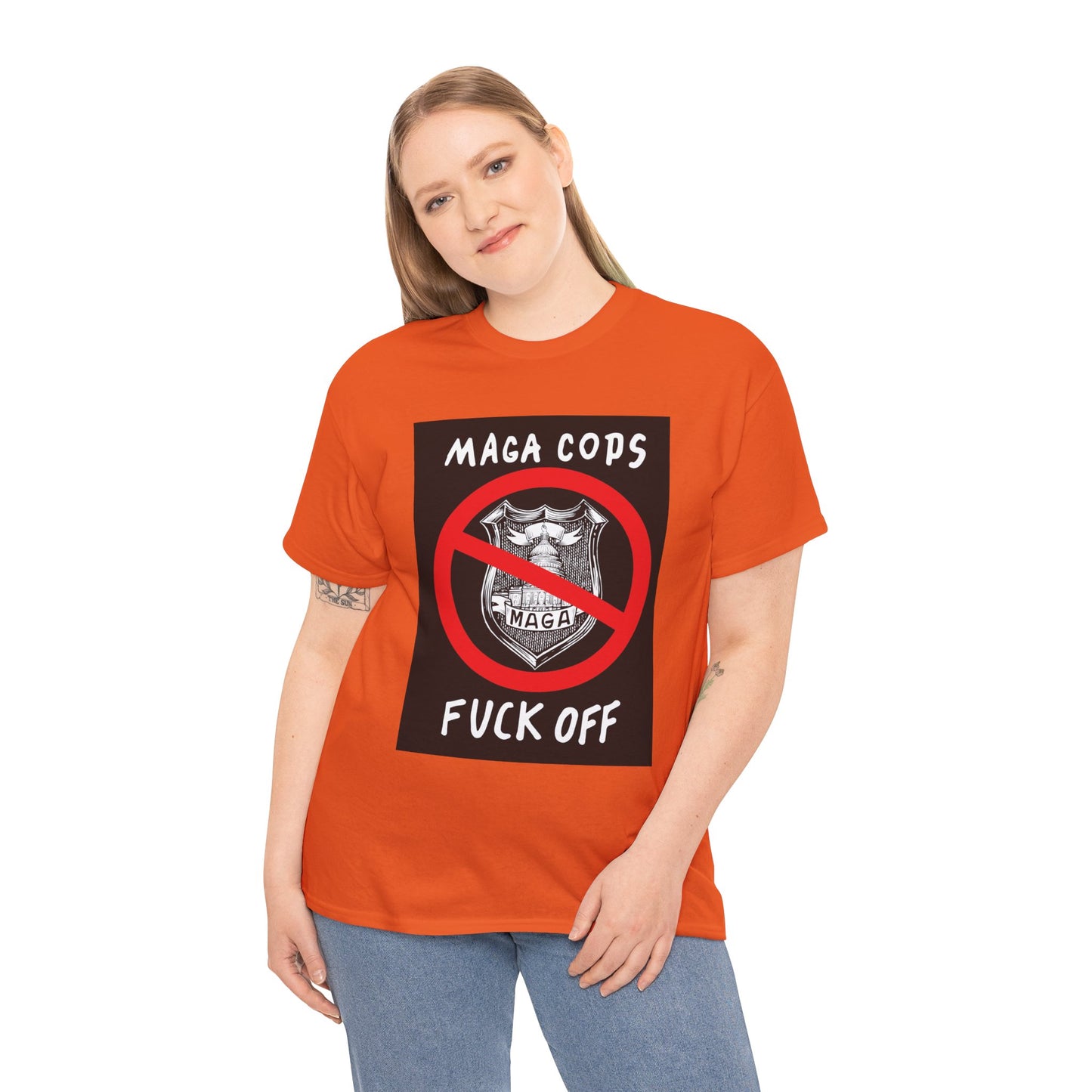MAGA Cops Protest T-Shirt