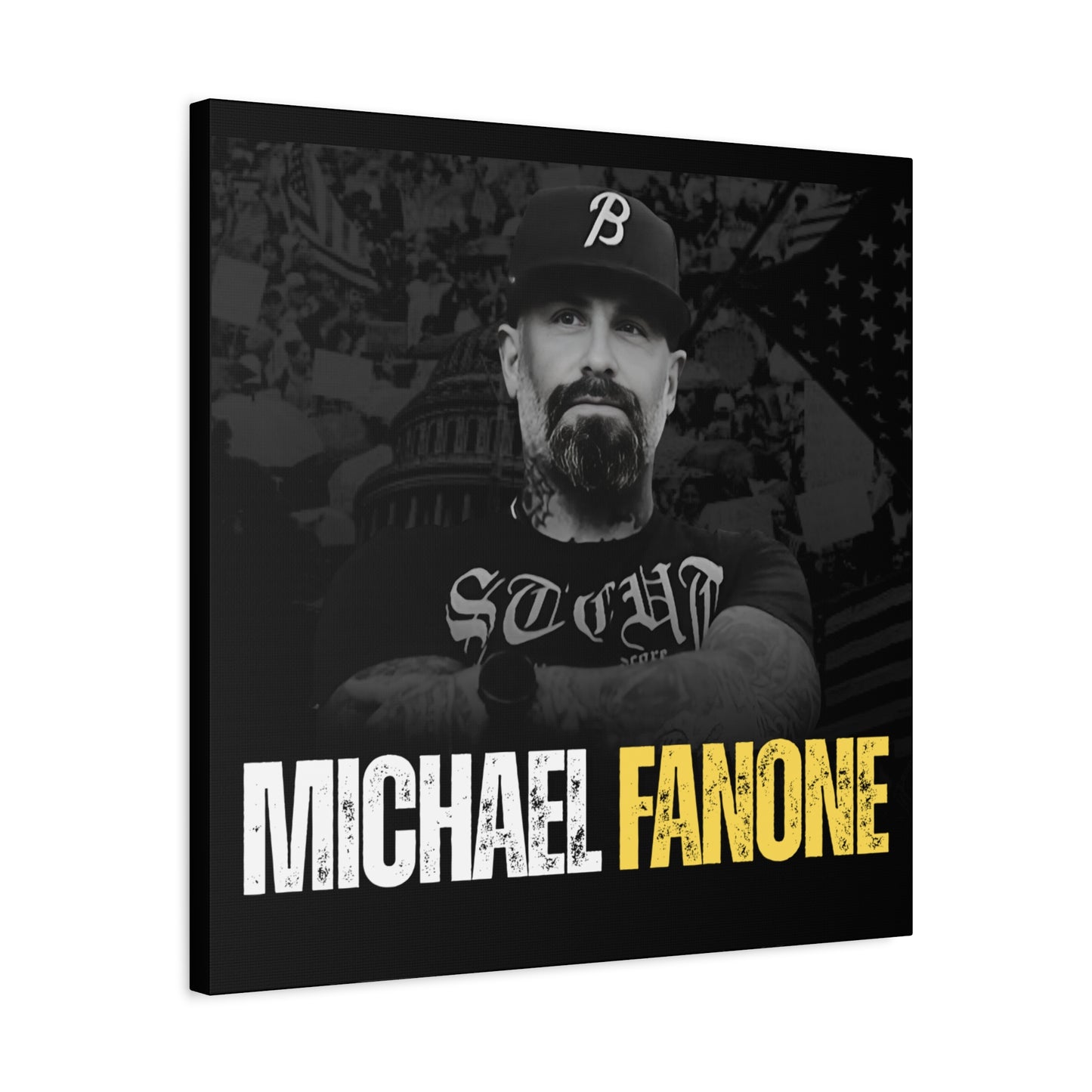 Michael Fanone Show Matte Canvas | Stretched Gallery Wrap (20+ Sizes)