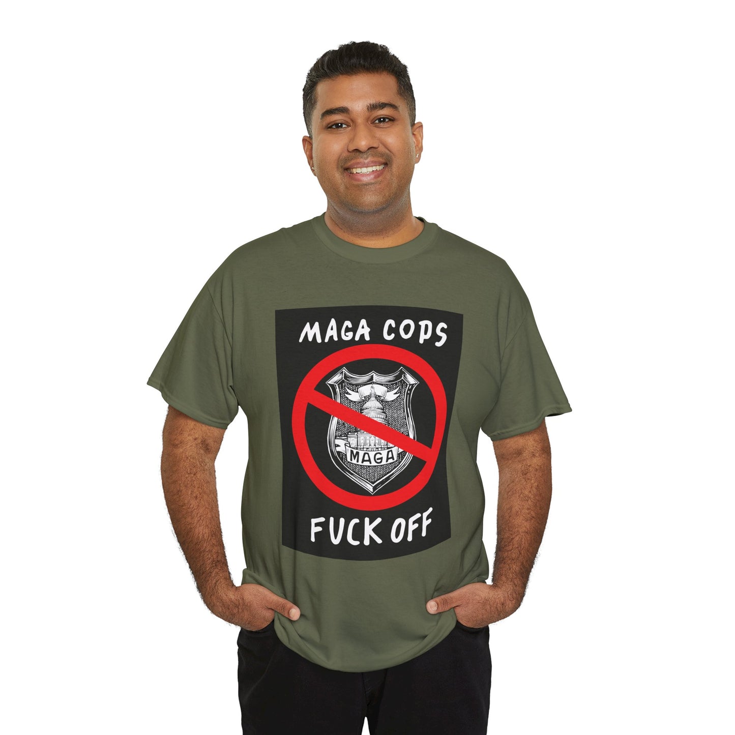 MAGA Cops Protest T-Shirt