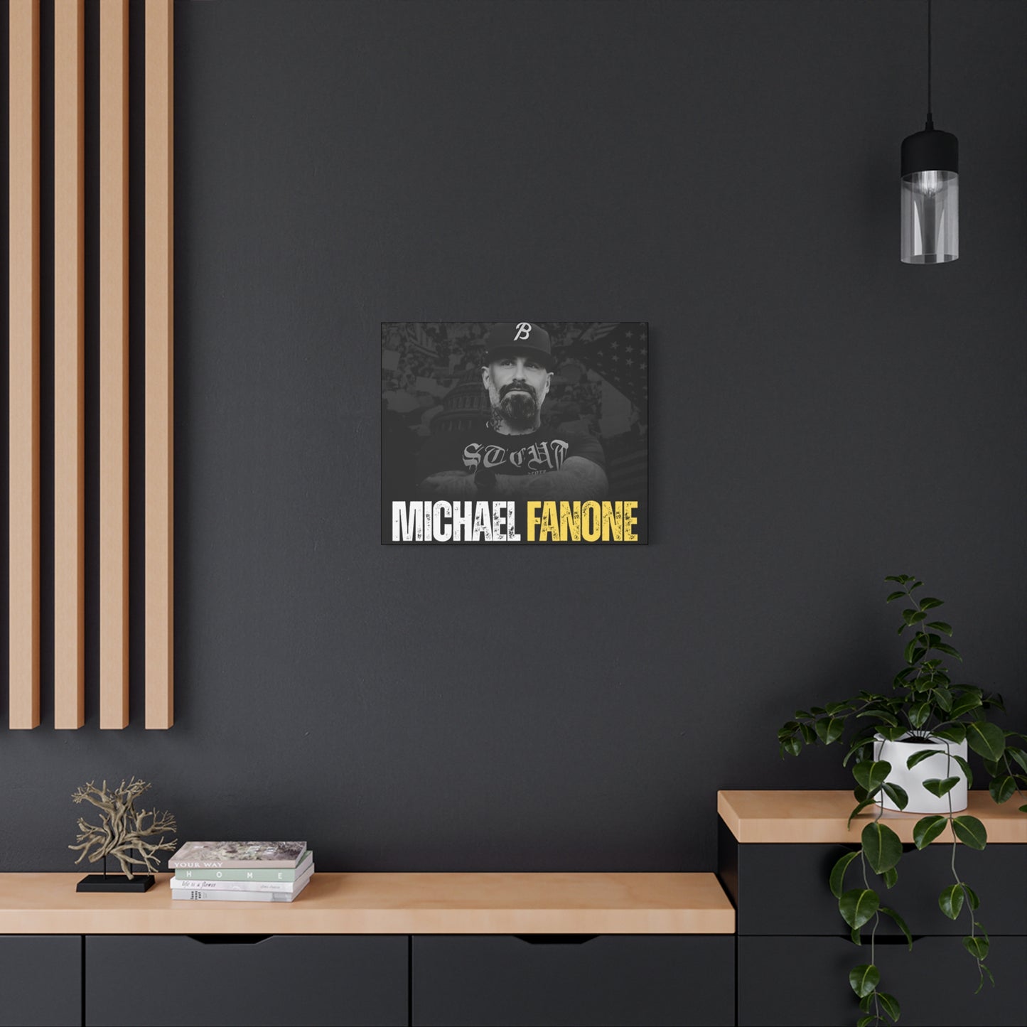 Michael Fanone Show Matte Canvas | Stretched Gallery Wrap (20+ Sizes)