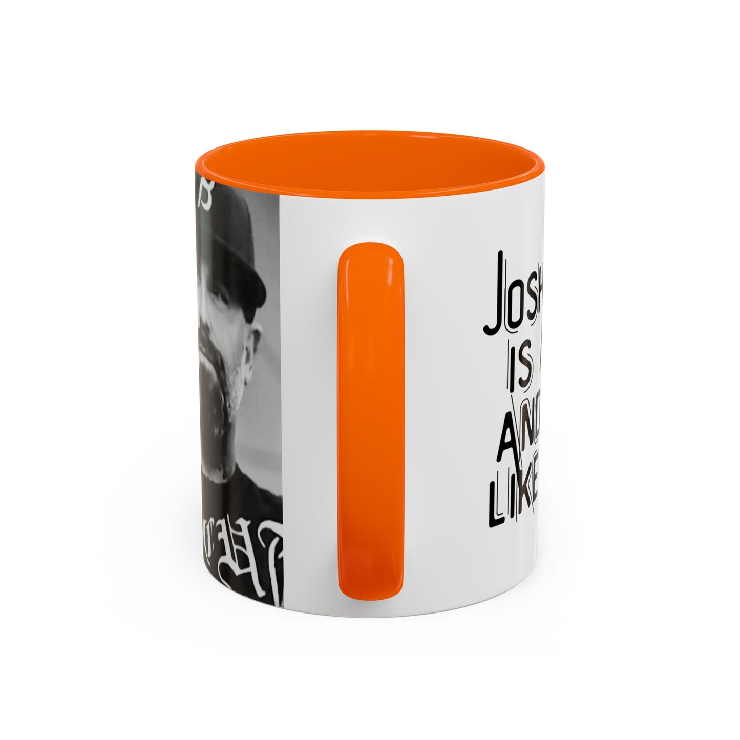 “Josh Hawley Ran Like a B**ch” Two-Tone Mug | Michael Fanone One-Liners