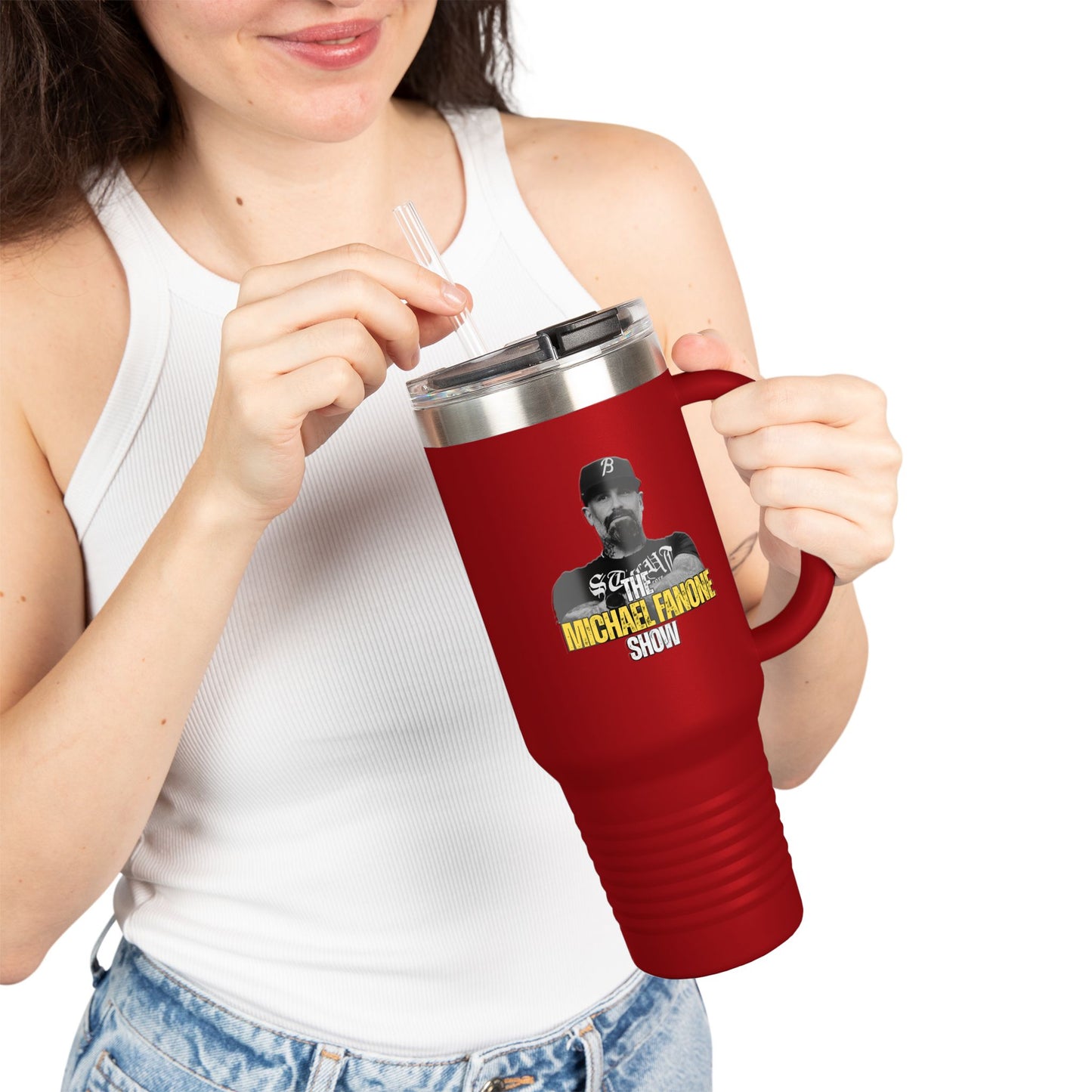 Michael Fanone Show Insulated Travel Mug | 40 oz Tumbler