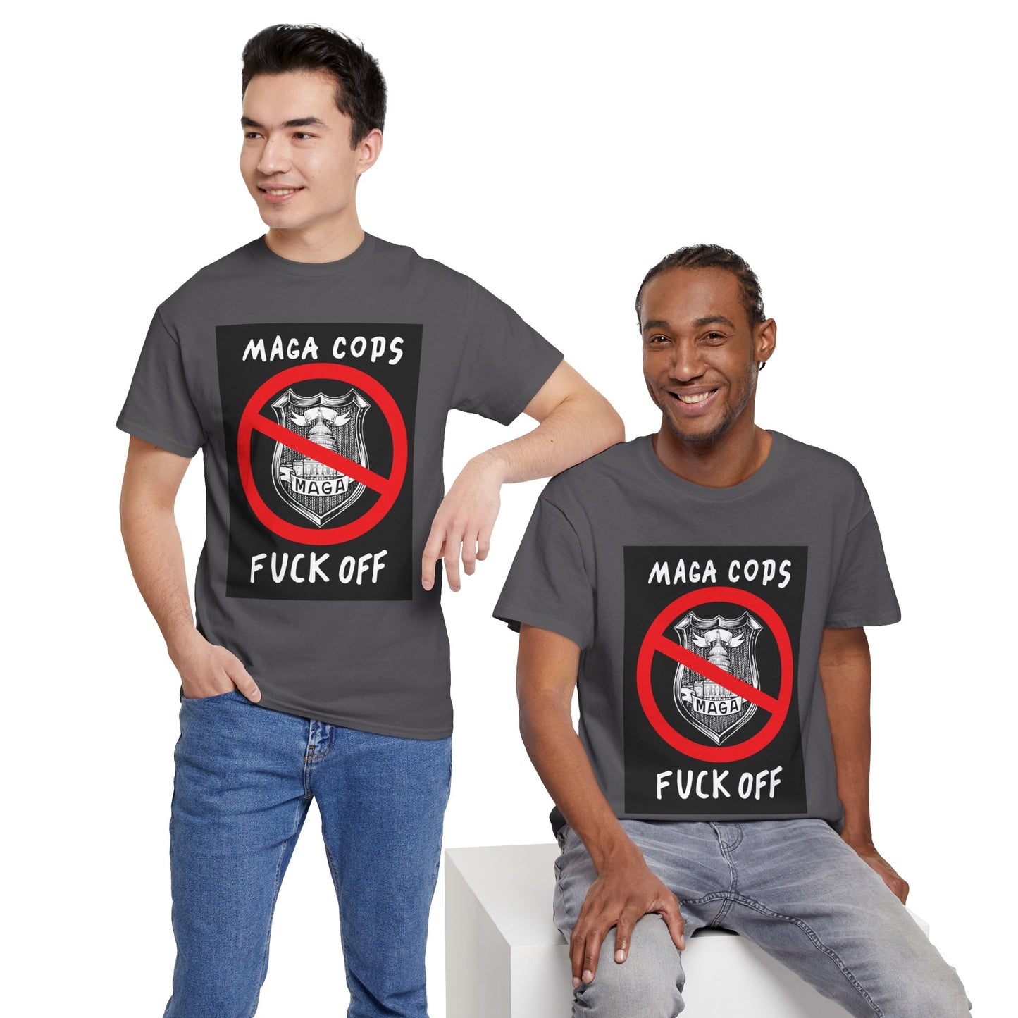 MAGA Cops Protest T-Shirt