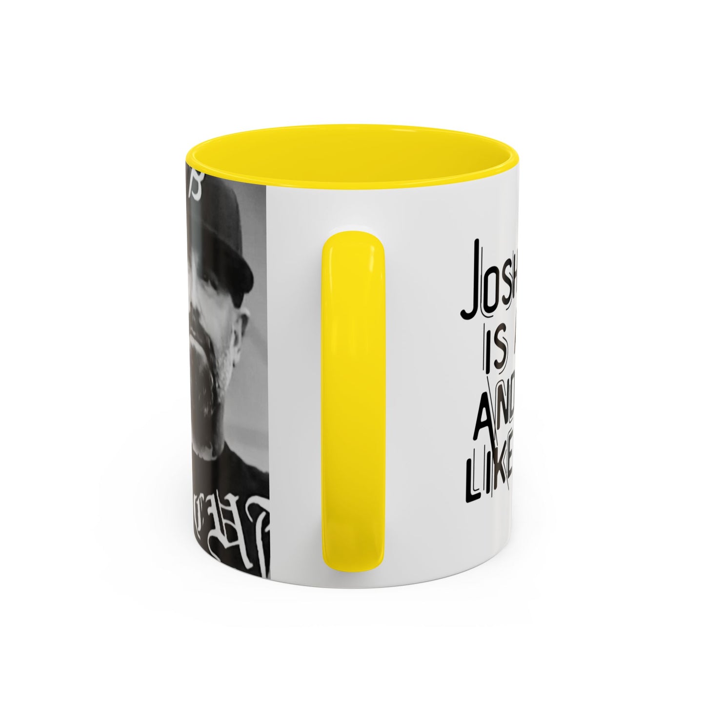 “Josh Hawley Ran Like a B**ch” Two-Tone Mug | Michael Fanone One-Liners