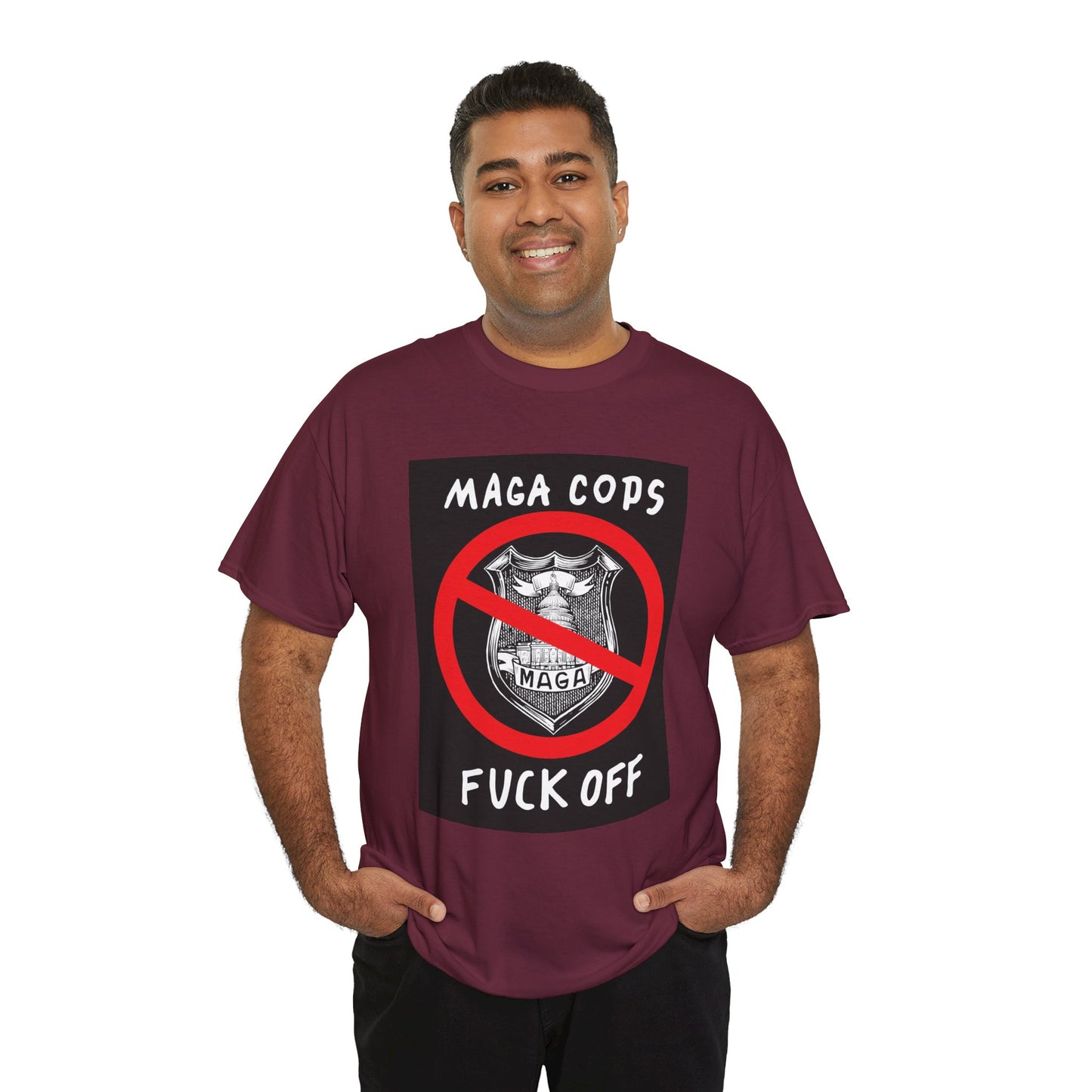 MAGA Cops Protest T-Shirt
