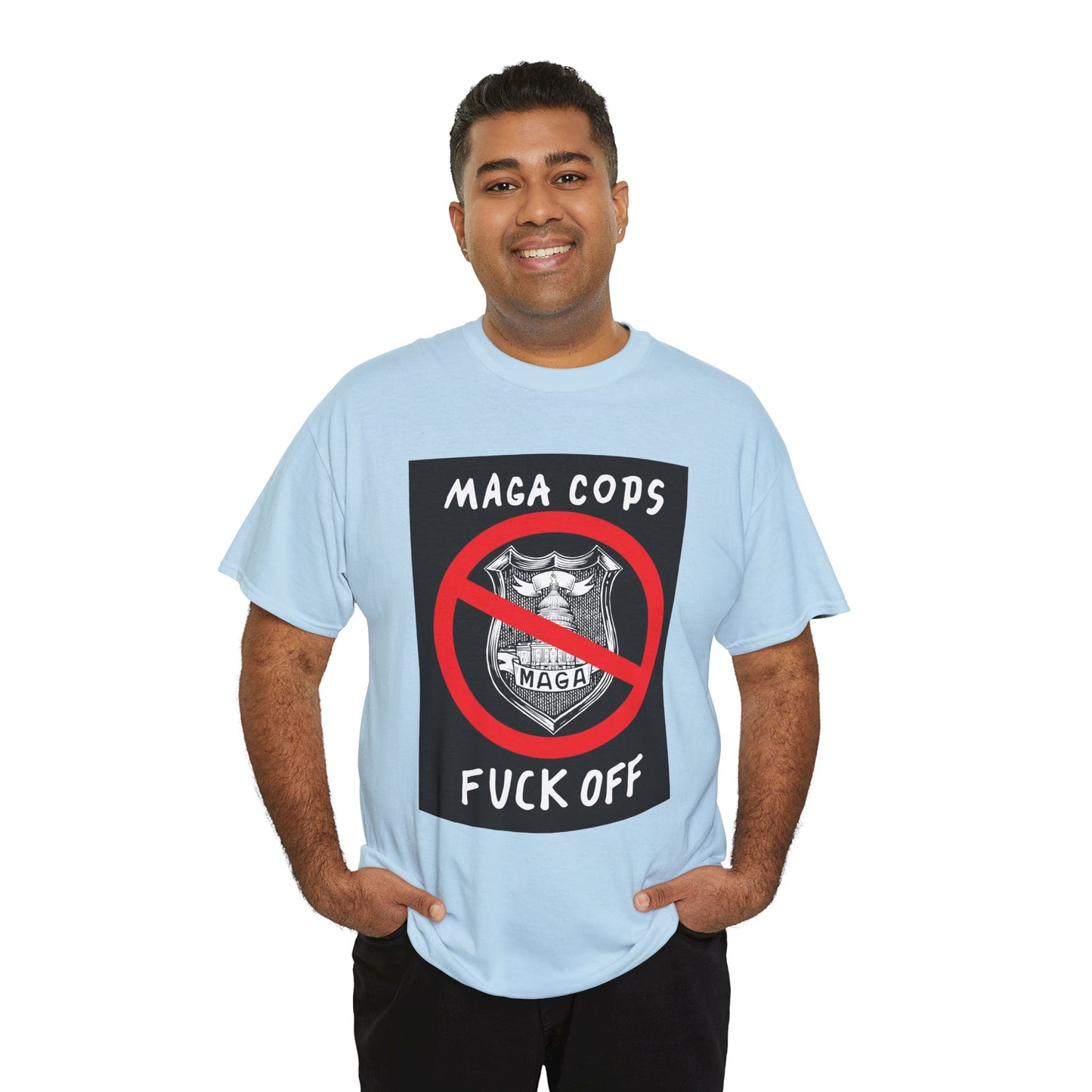 MAGA Cops Protest T-Shirt