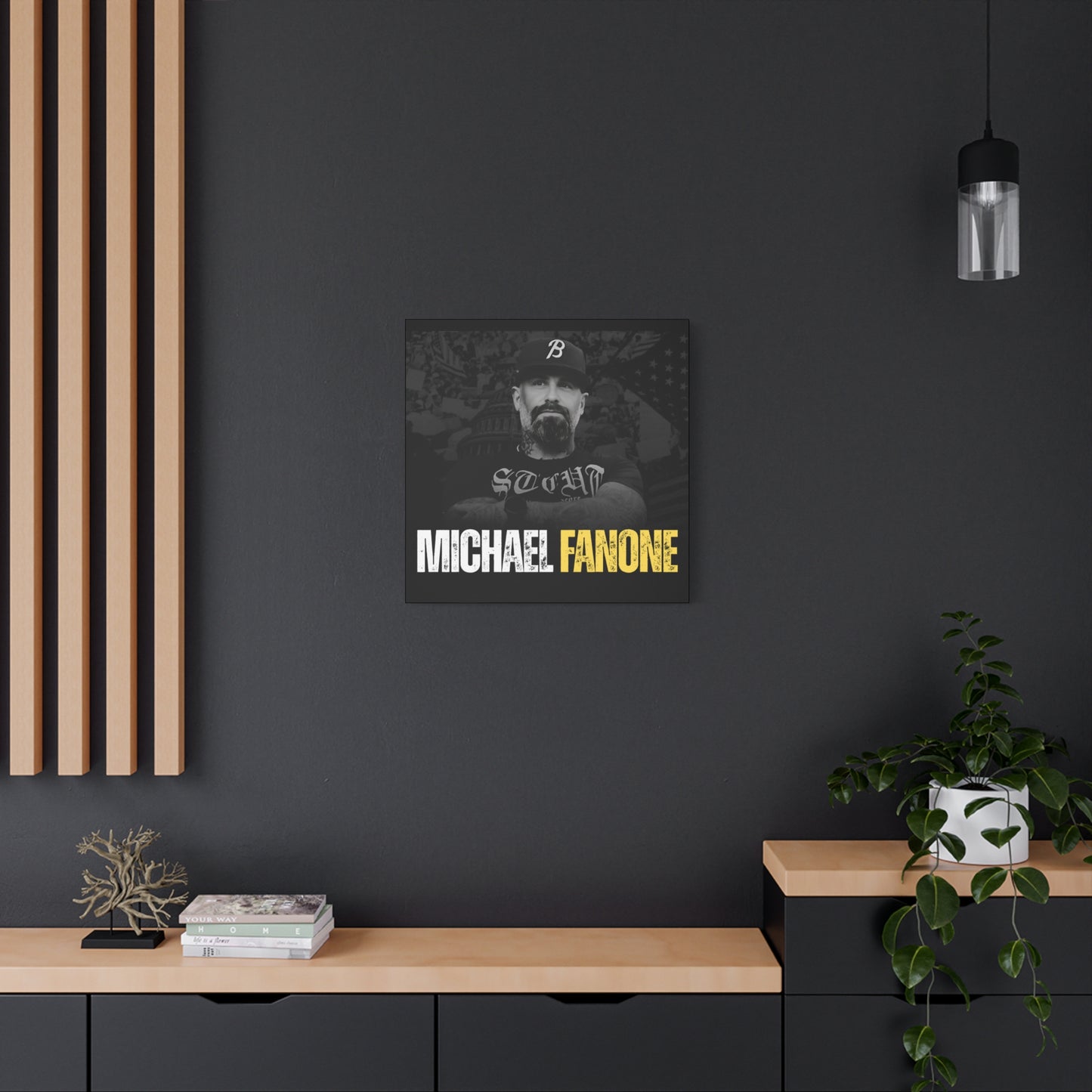 Michael Fanone Show Matte Canvas | Stretched Gallery Wrap (20+ Sizes)