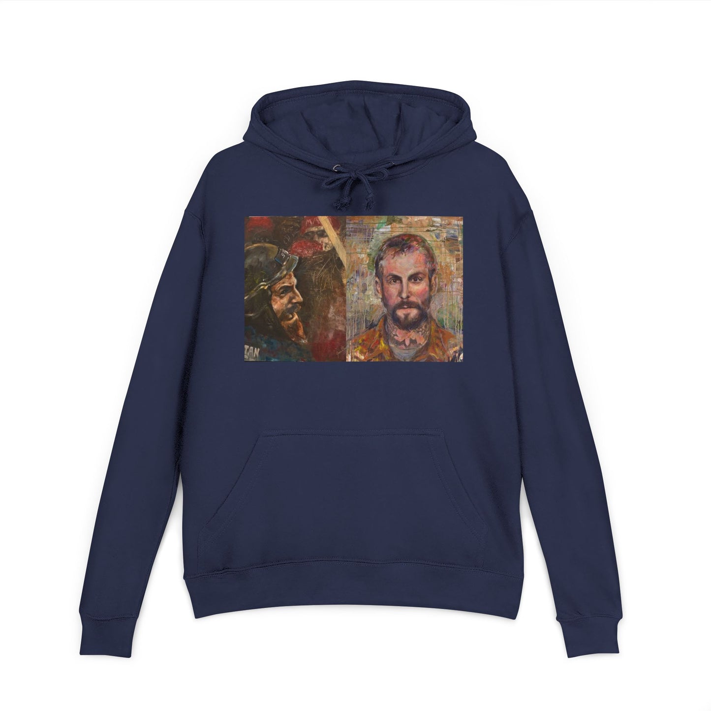 Fighting Fanone + Protector Portraits Hoodie | Joan Baez x Michael Fanone