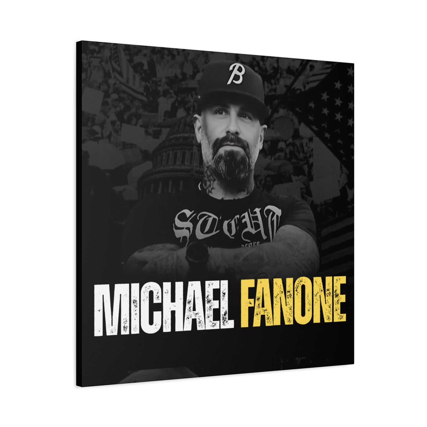 Michael Fanone Show Matte Canvas | Stretched Gallery Wrap (20+ Sizes)