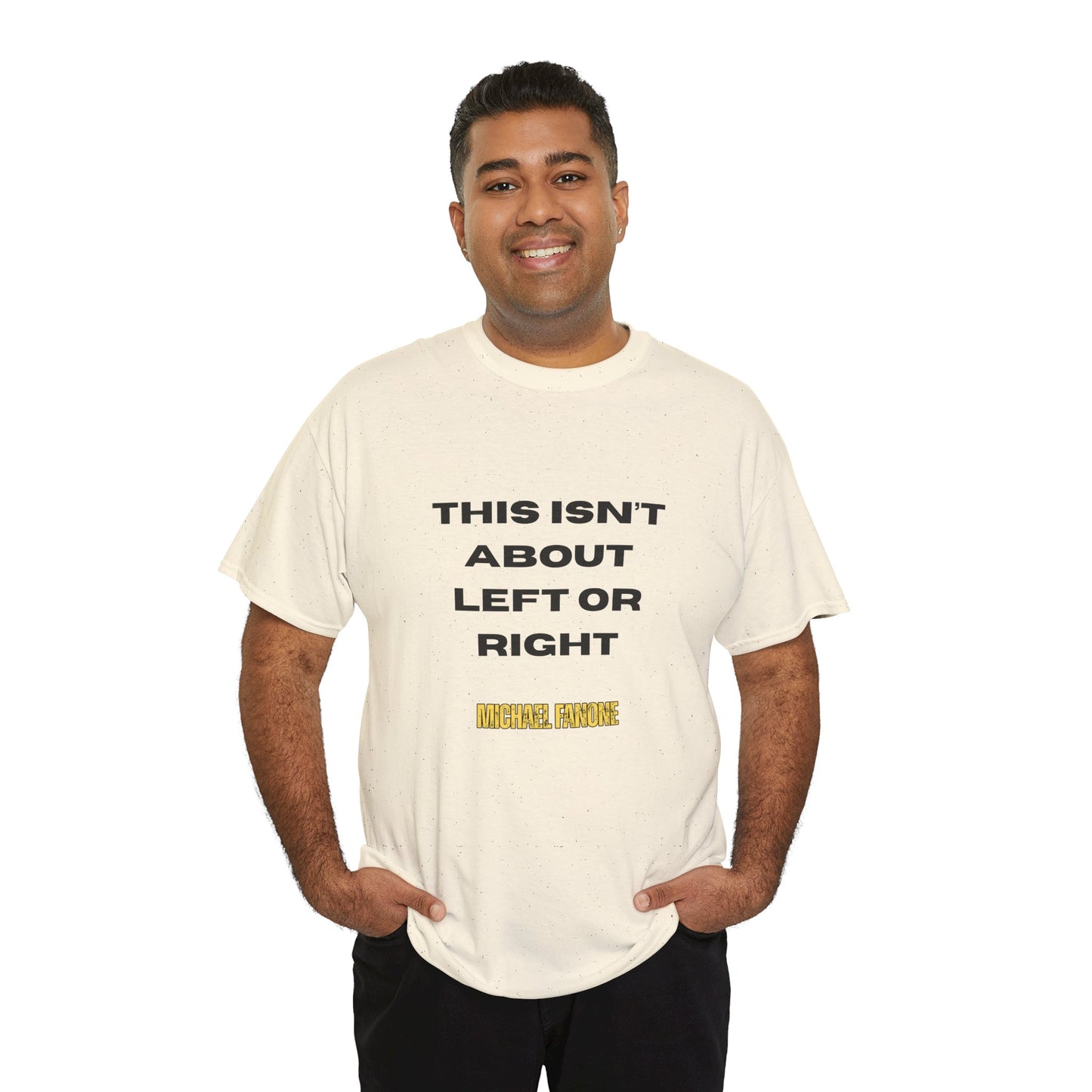 This Isn’t About Left or Right Tee | Michael Fanone One-Liners