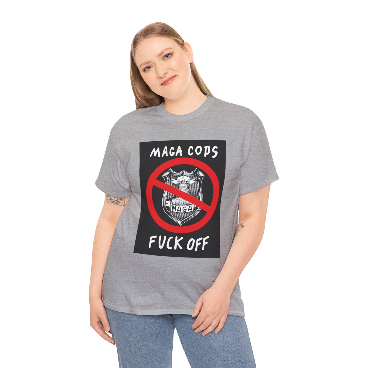 MAGA Cops Protest T-Shirt