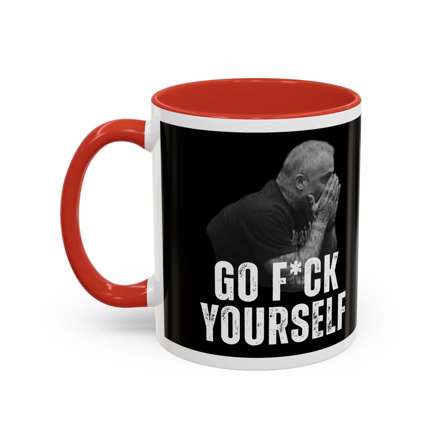 “Go F*ck Yourself” Michael Fanone Accent Coffee Mug (11oz, 15oz)**
