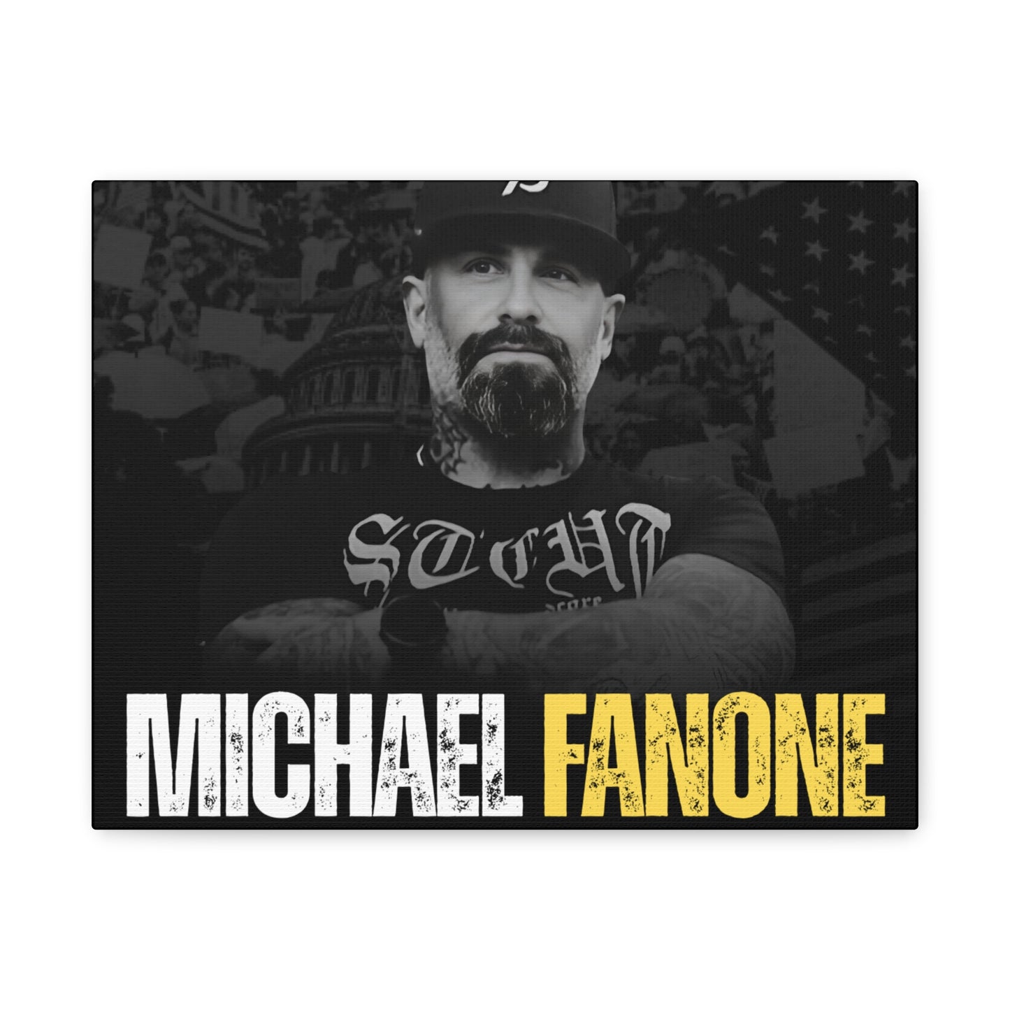 Michael Fanone Show Matte Canvas | Stretched Gallery Wrap (20+ Sizes)