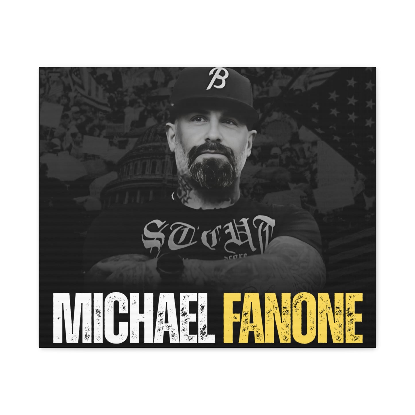 Michael Fanone Show Matte Canvas | Stretched Gallery Wrap (20+ Sizes)