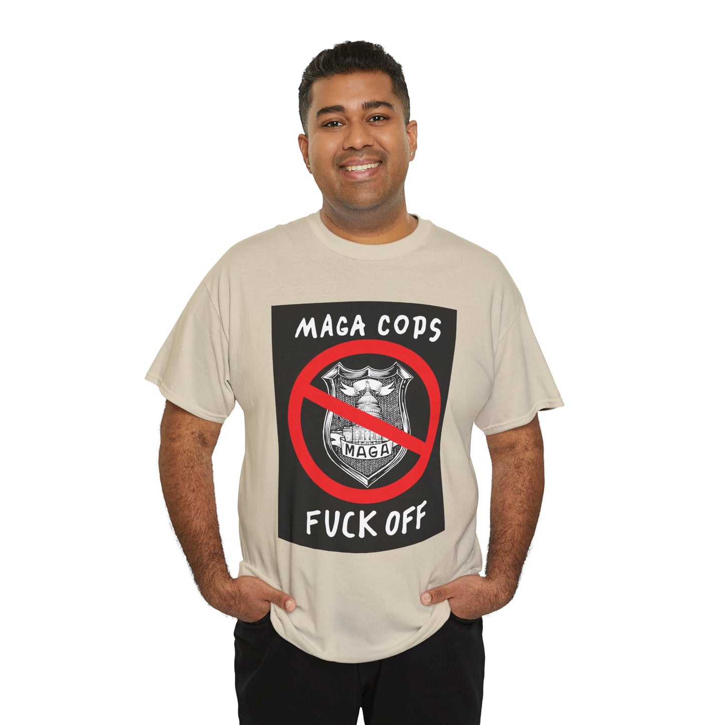 MAGA Cops Protest T-Shirt