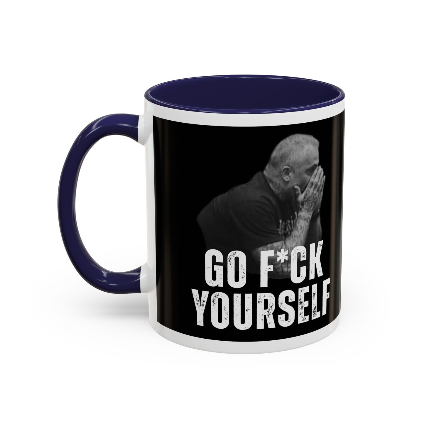 “Go F*ck Yourself” Michael Fanone Accent Coffee Mug (11oz, 15oz)**
