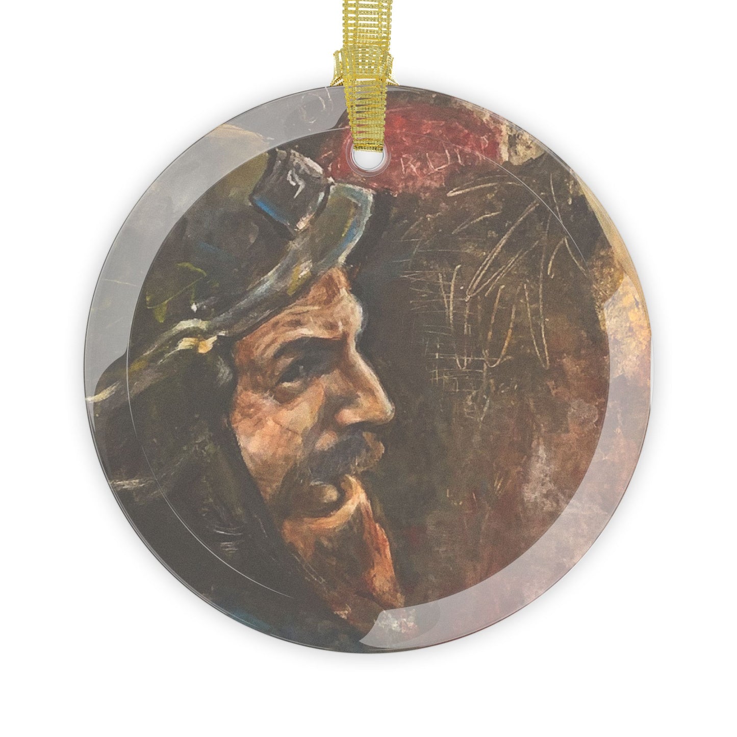 “Fighting Fanone” Collector’s Glass Ornament | Joan Baez x Michael Fanone (3.5”)