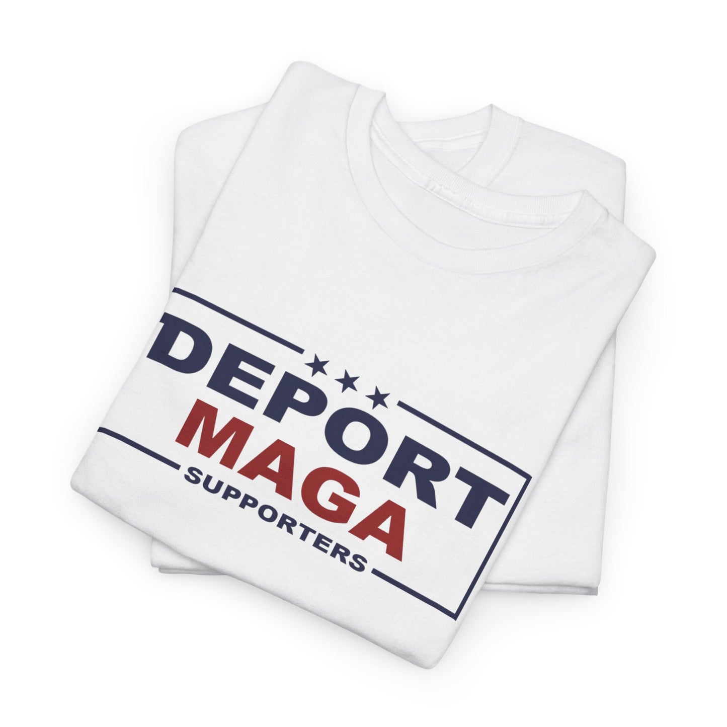 Deport MAGA Supporters Tee | Unisex Heavy Cotton — Michael Fanone